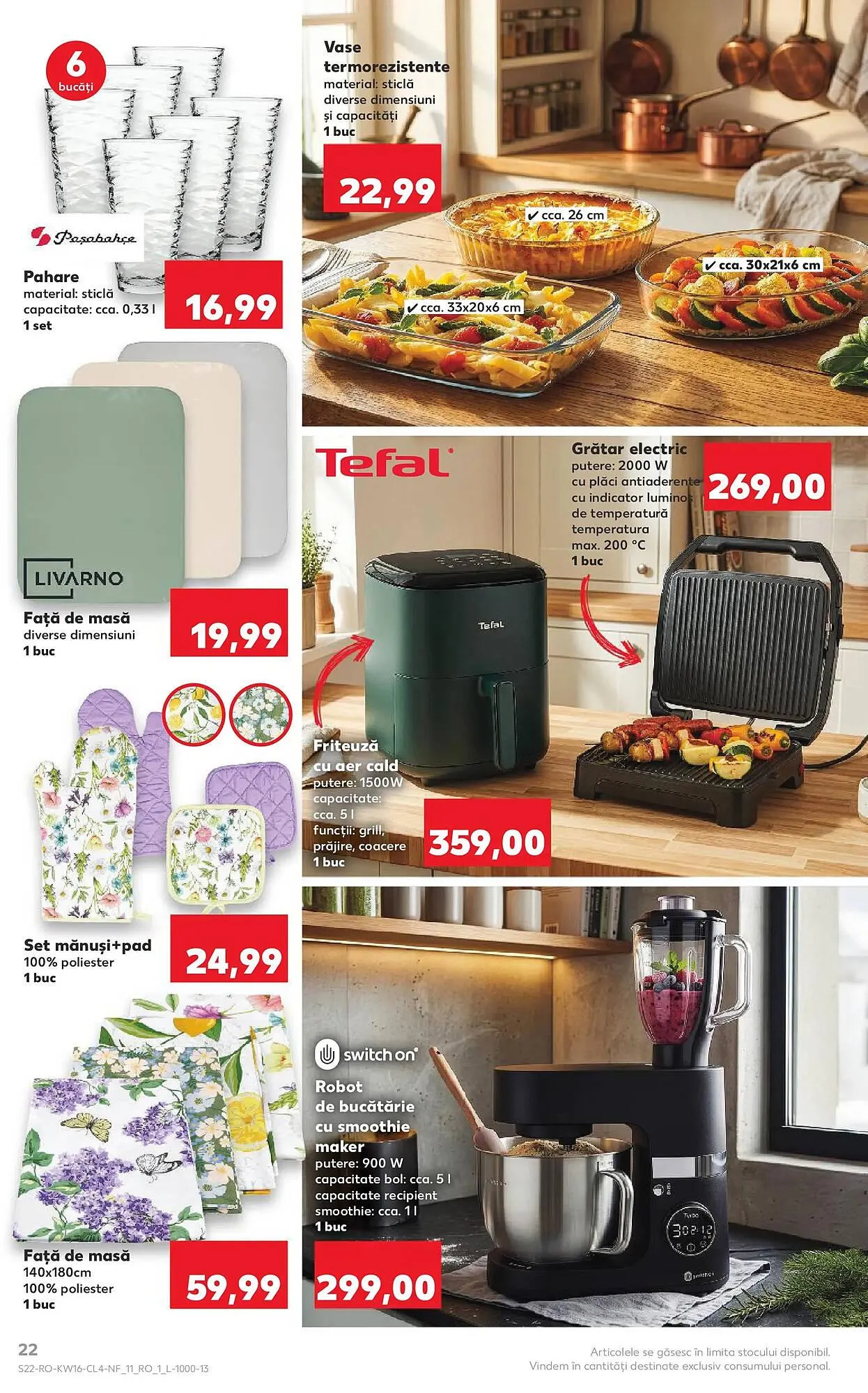 Catalog Catalog Kaufland de la 15 aprilie până la 21 aprilie 2026 - Revista Pagina 22