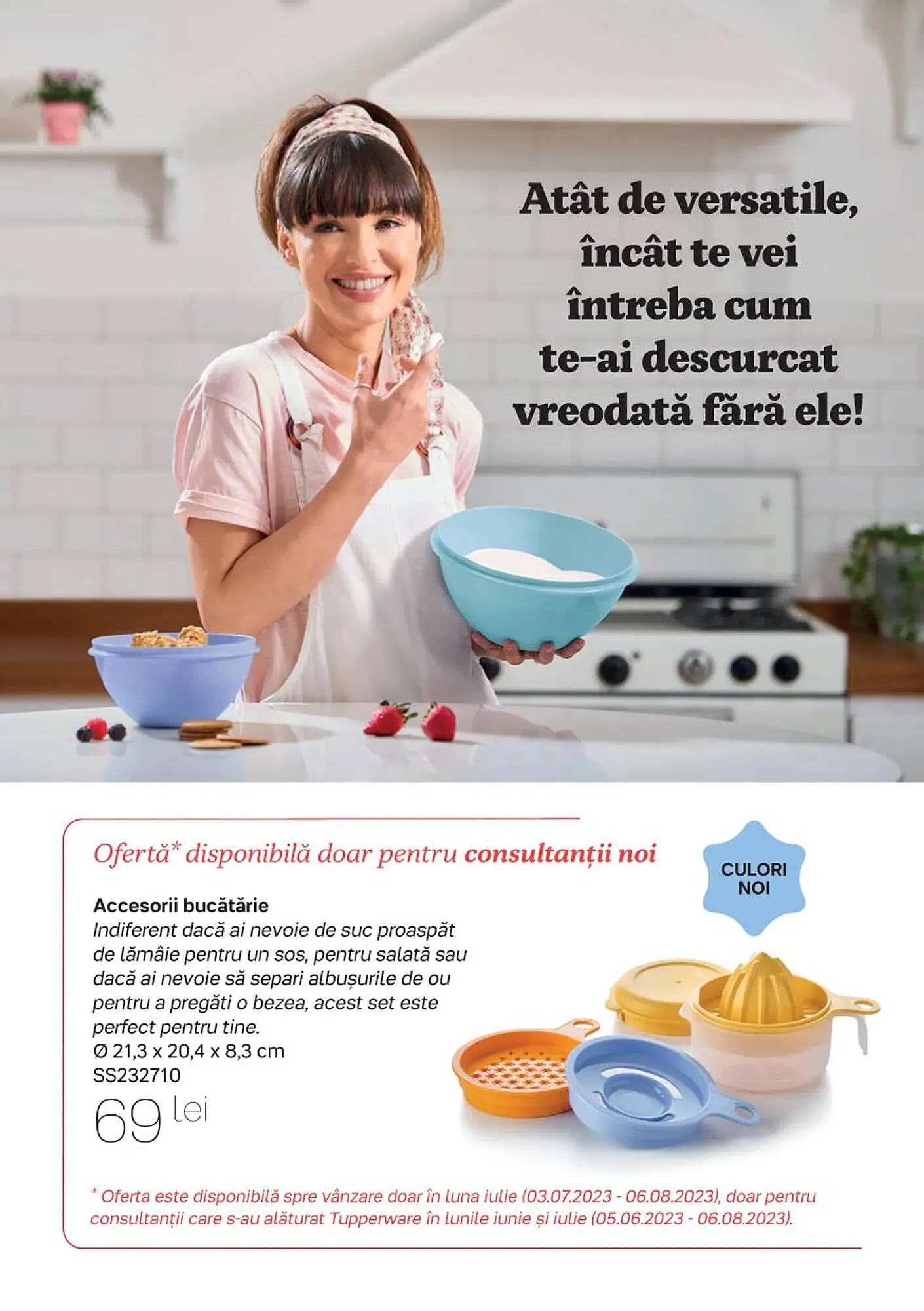 Catalog Tupperware catalog de la 3 iulie până la 6 august 2023 - Revista Pagina 10