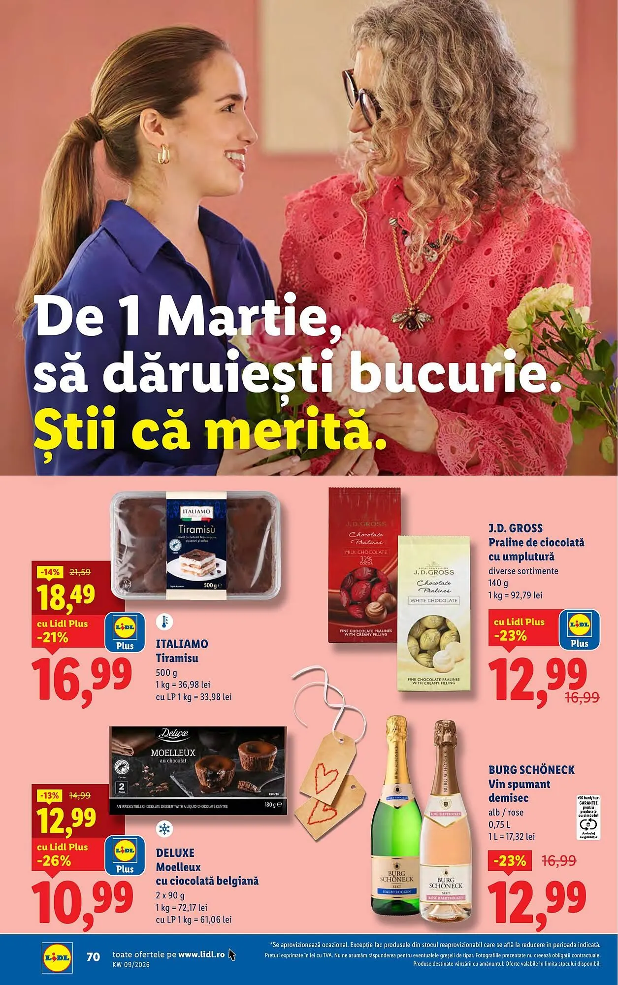 Catalog Catalog Lidl de la 23 februarie până la 1 martie 2026 - Revista Pagina 70