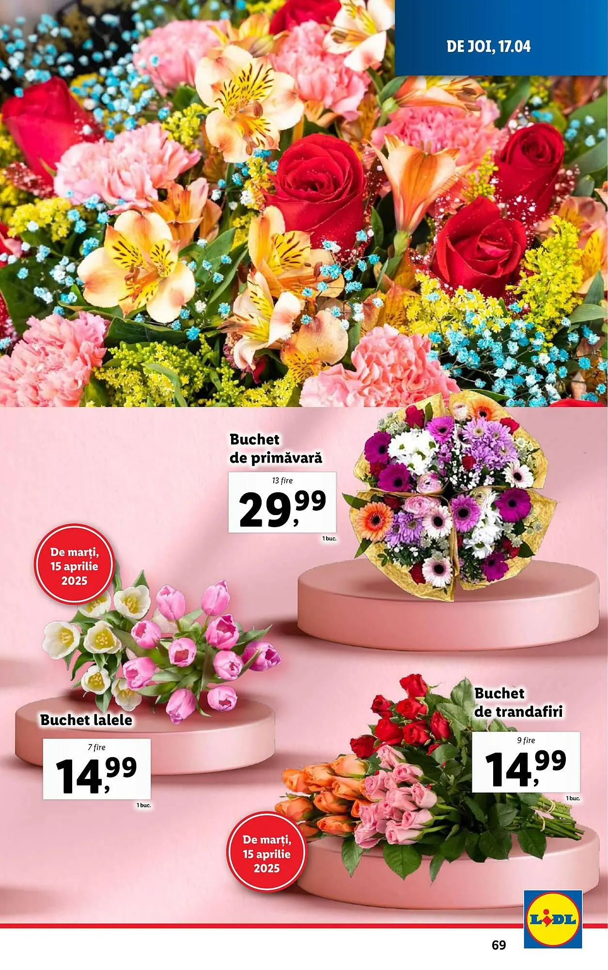 Catalog Catalog Lidl de la 14 aprilie până la 19 aprilie 2025 - Revista Pagina 69