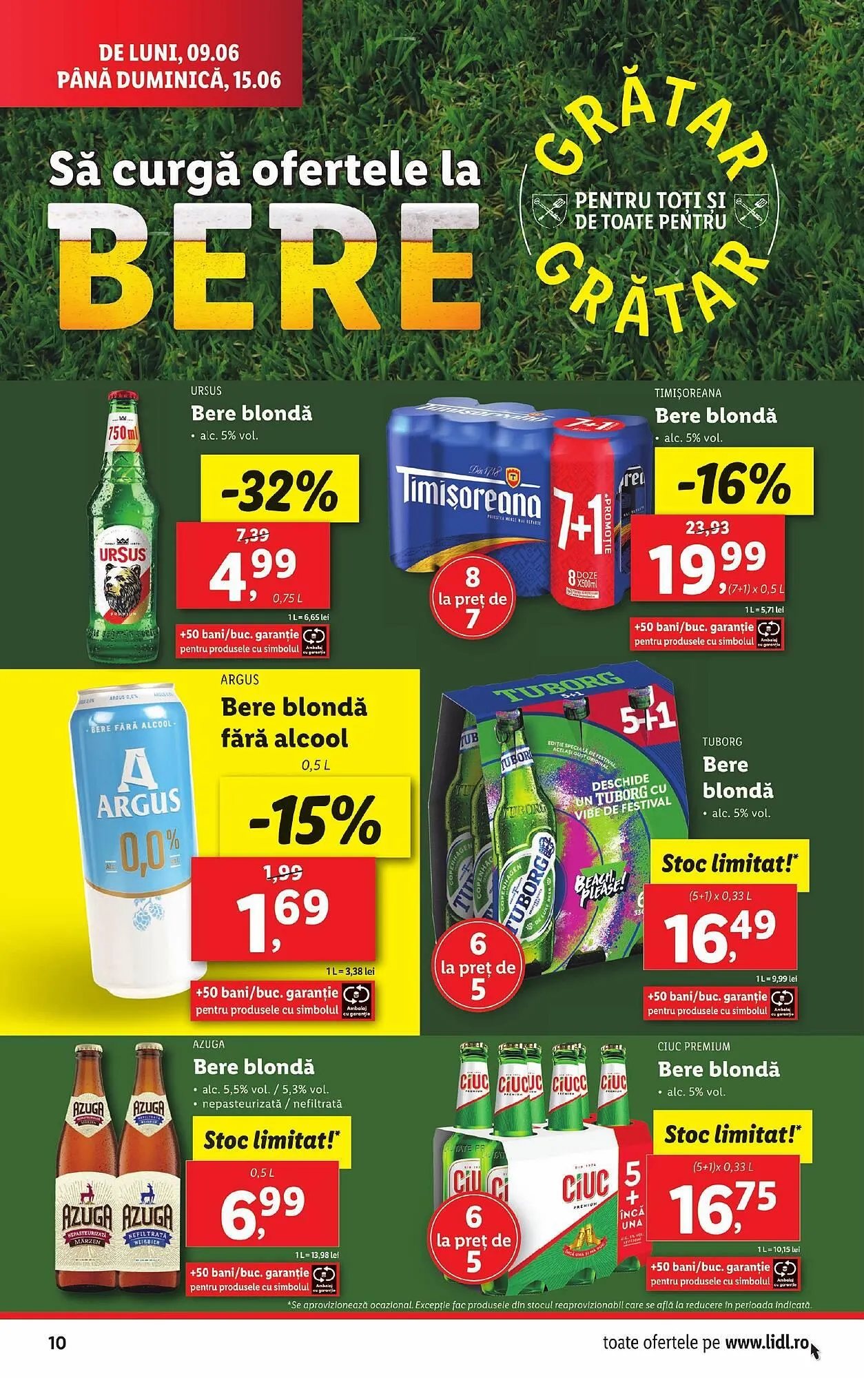 Catalog Catalog Lidl de la 9 iunie până la 15 iunie 2025 - Revista Pagina 10