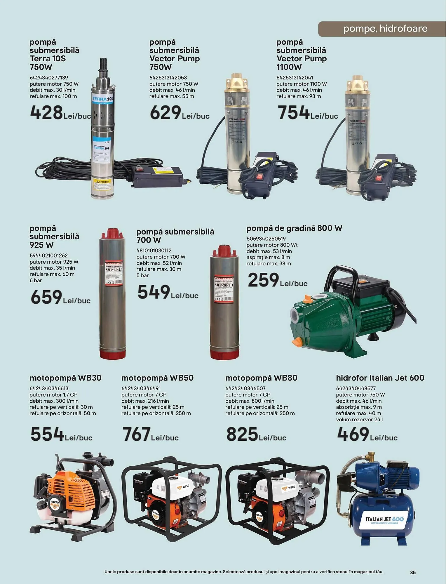 Catalog Catalog Brico Depôt de la 9 mai până la 22 aprilie 2025 - Revista Pagina 35