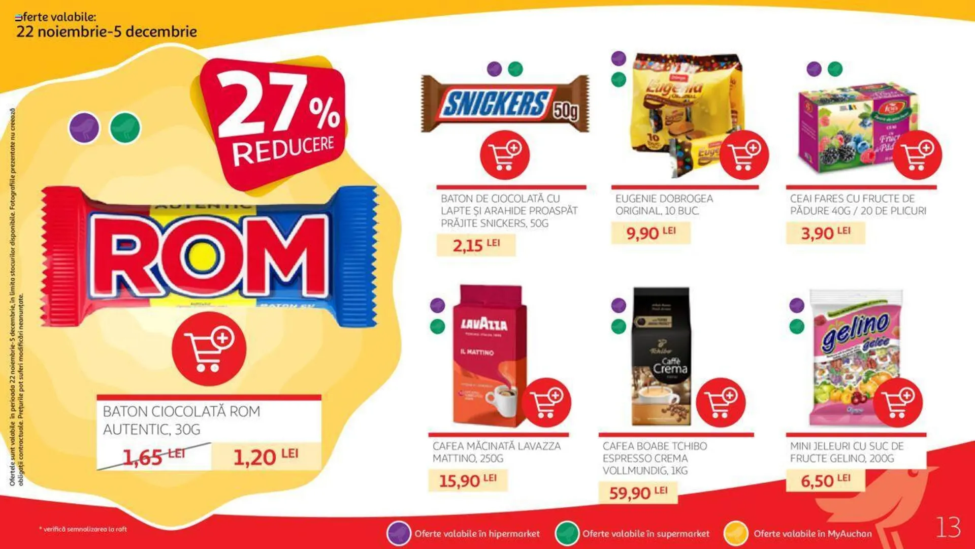 Catalog Auchan catalog de la 22 noiembrie până la 5 decembrie 2023 - Revista Pagina 13