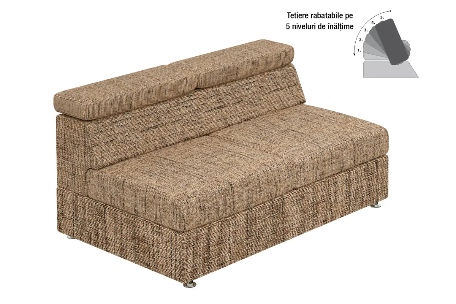 Canapea fixă 3 locuri