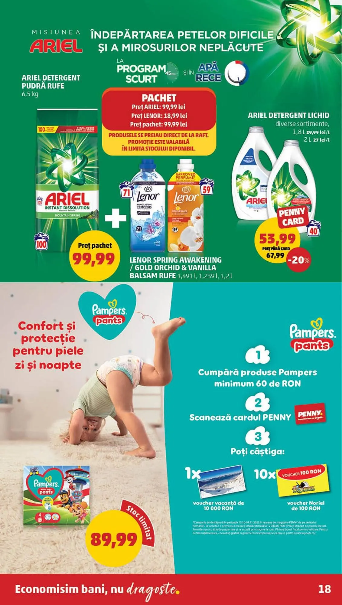 Catalog Catalog Penny de la 22 octombrie până la 28 octombrie 2025 - Revista Pagina 18