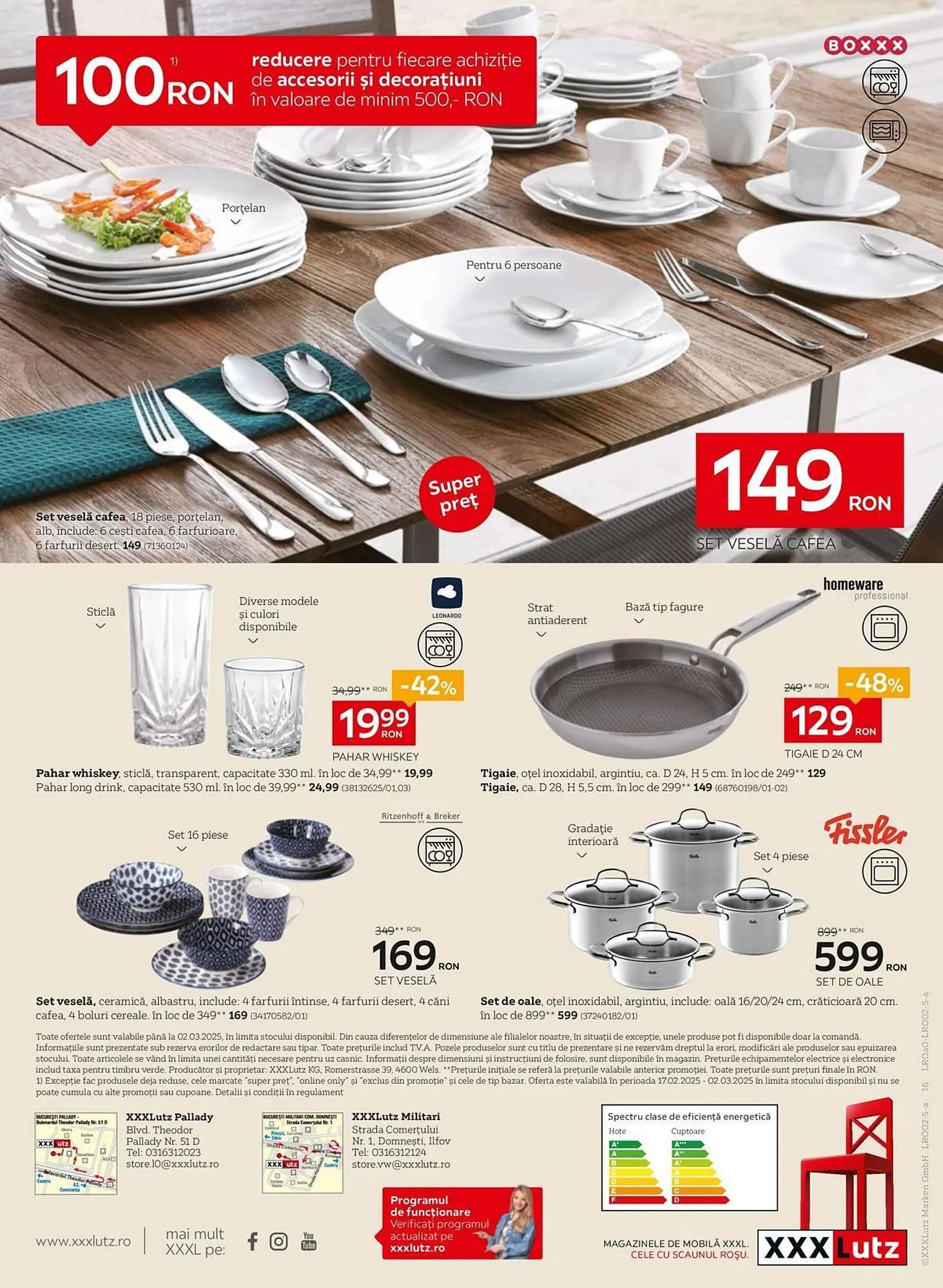 Catalog Catalog XXXLutz de la 3 februarie până la 2 martie 2025 - Revista Pagina 16