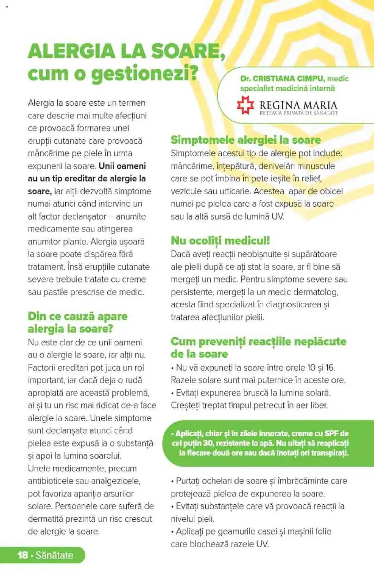 Catalog Catalog Dr.Max de la 1 iunie până la 31 august 2025 - Revista Pagina 18