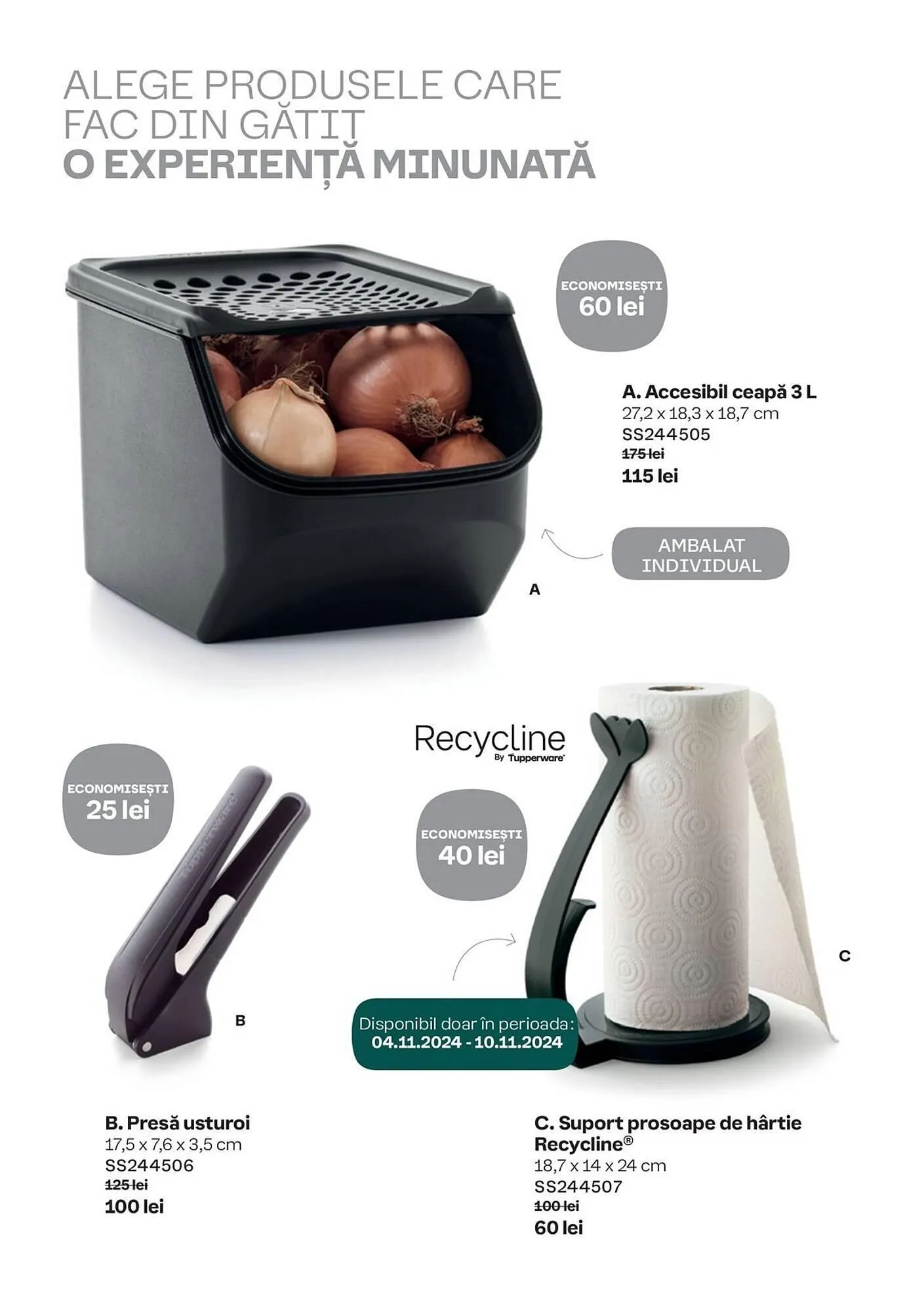 Catalog Catalog Tupperware de la 5 noiembrie până la 1 decembrie 2024 - Revista Pagina 5