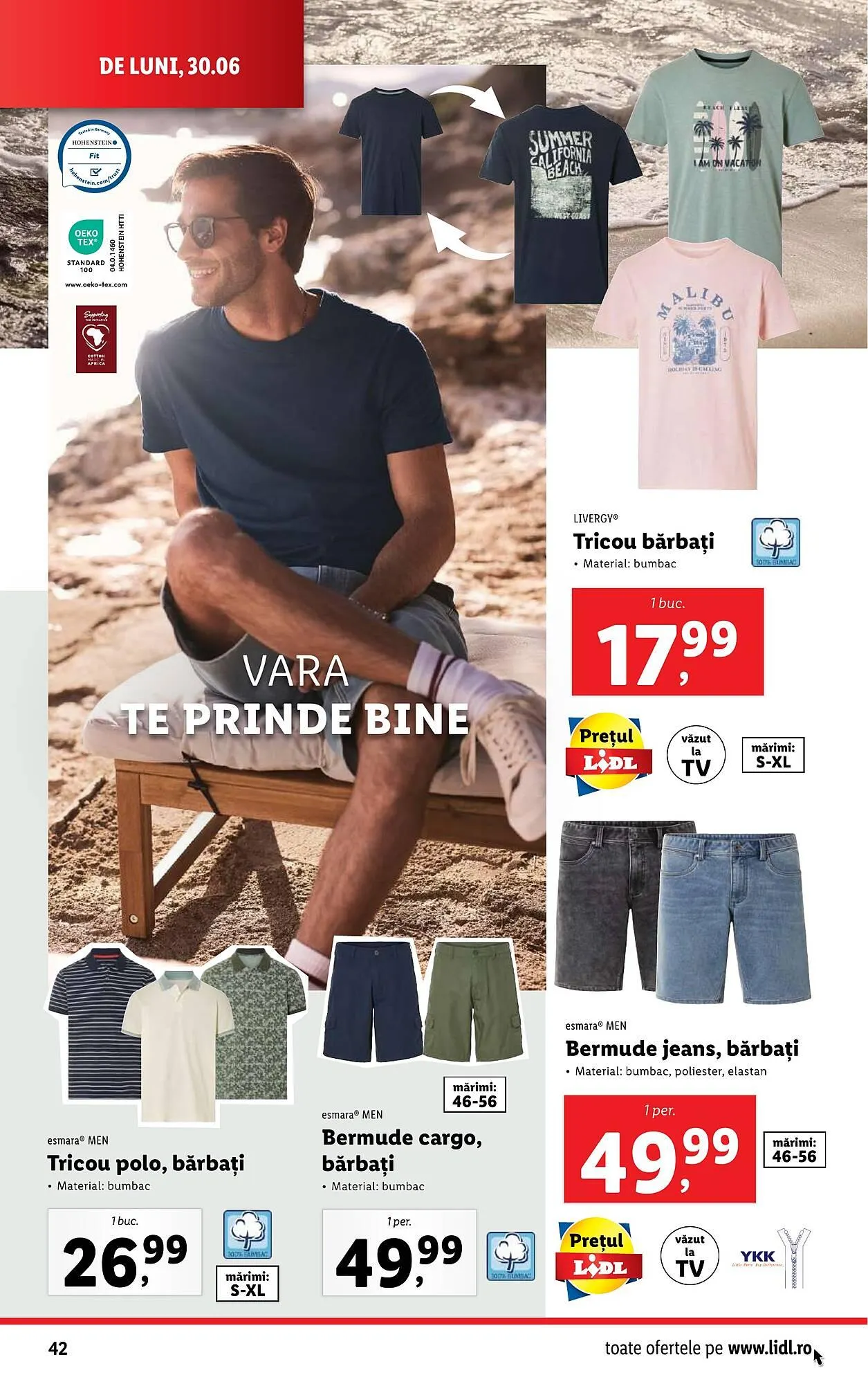 Catalog Catalog Lidl de la 30 iunie până la 6 iulie 2025 - Revista Pagina 42