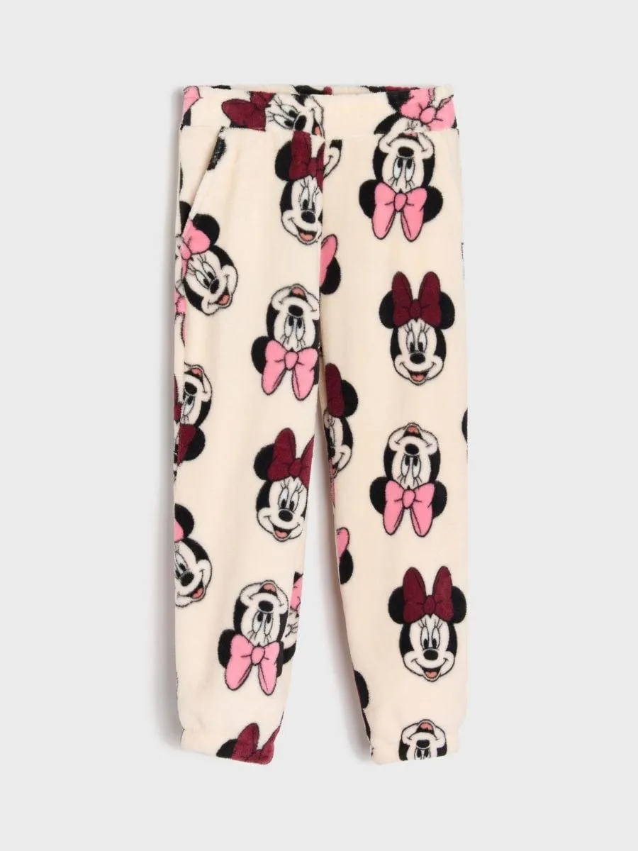 Pantaloni din fleece Minnie Mouse