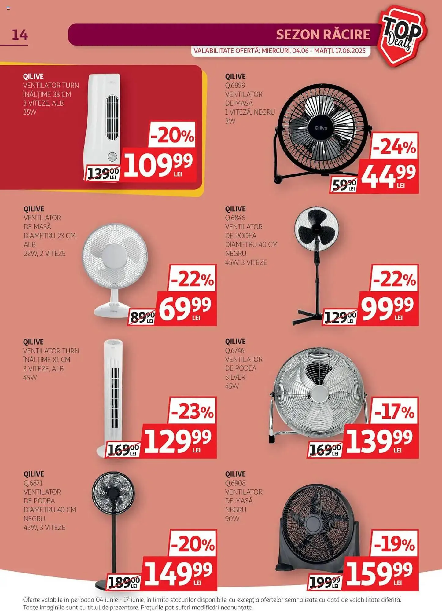Catalog Catalog Auchan de la 4 iunie până la 17 iunie 2025 - Revista Pagina 14