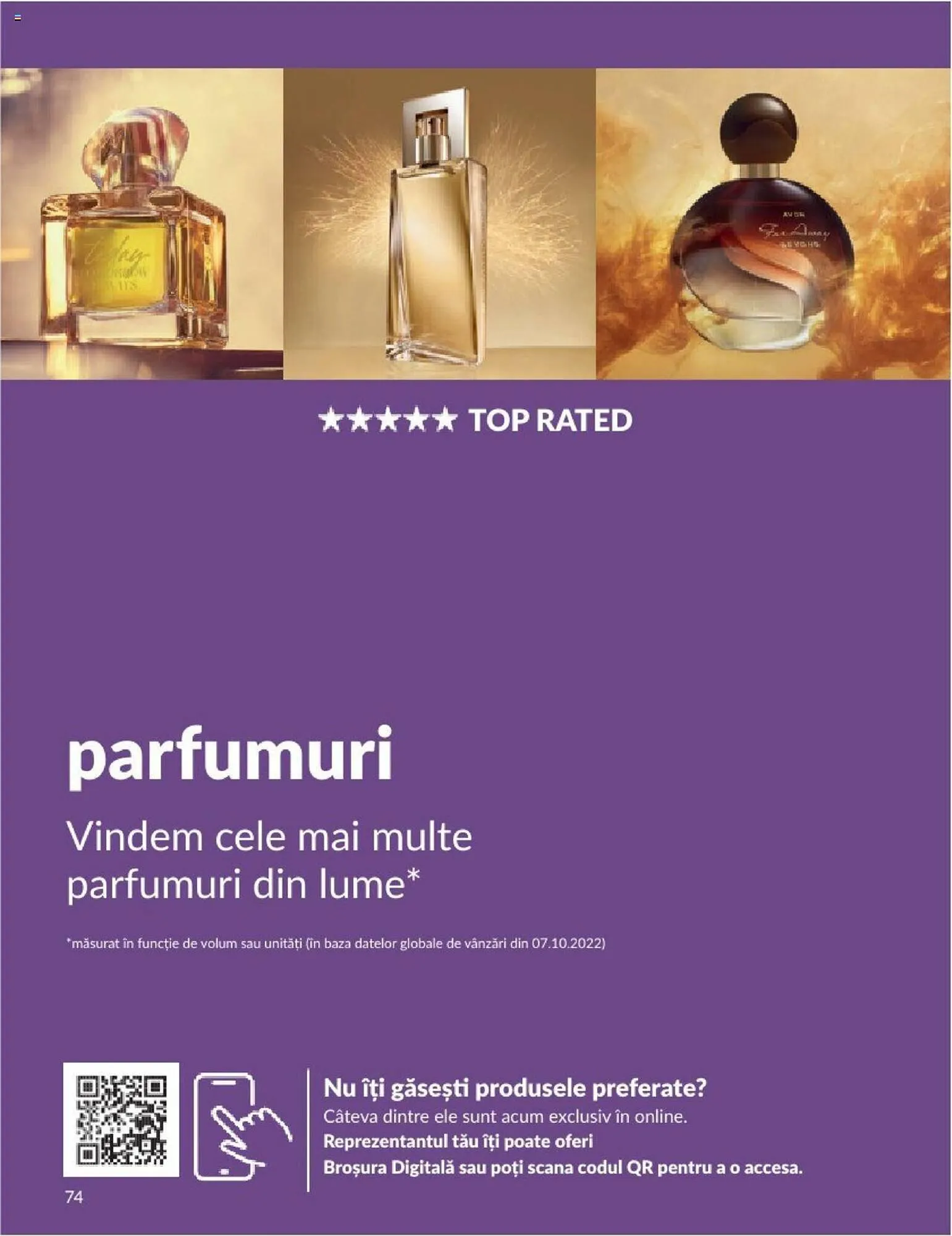 Catalog Avon catalog de la 1 octombrie până la 31 octombrie 2023 - Revista Pagina 76