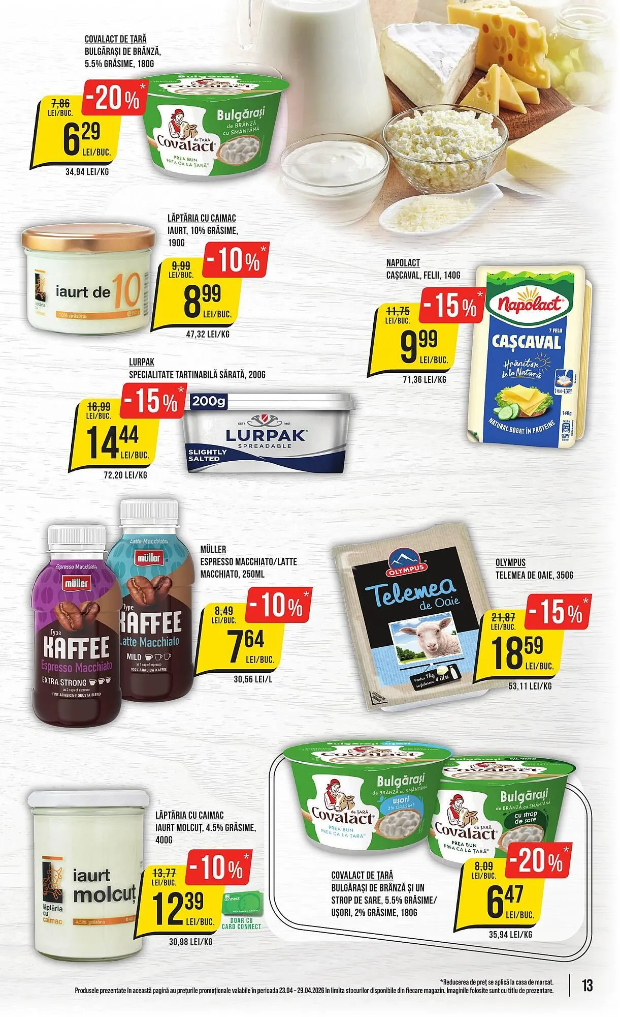 Catalog Catalog Mega Image de la 23 aprilie până la 29 aprilie 2026 - Revista Pagina 13