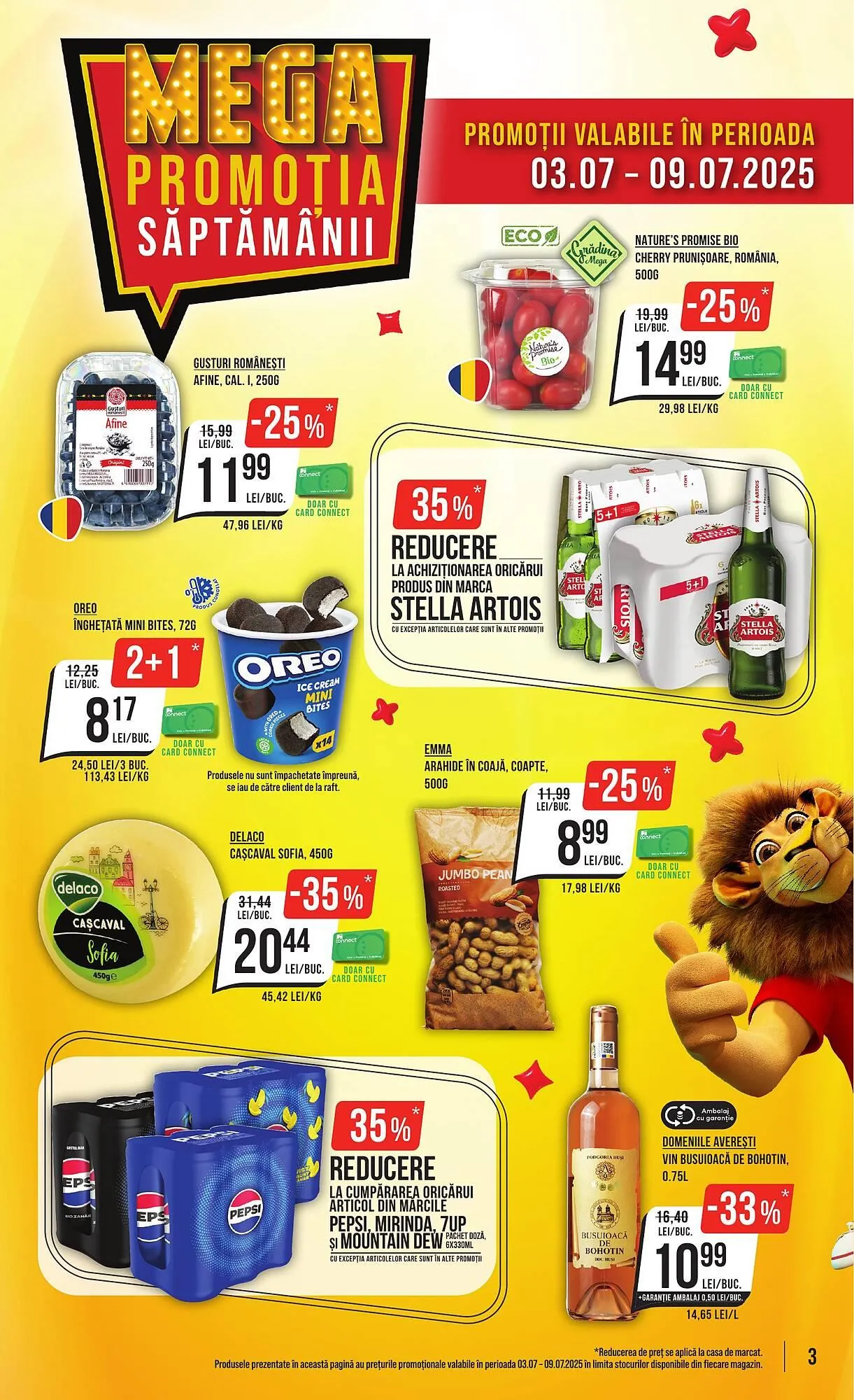 Catalog Catalog Mega Image de la 3 iulie până la 9 iulie 2025 - Revista Pagina 3