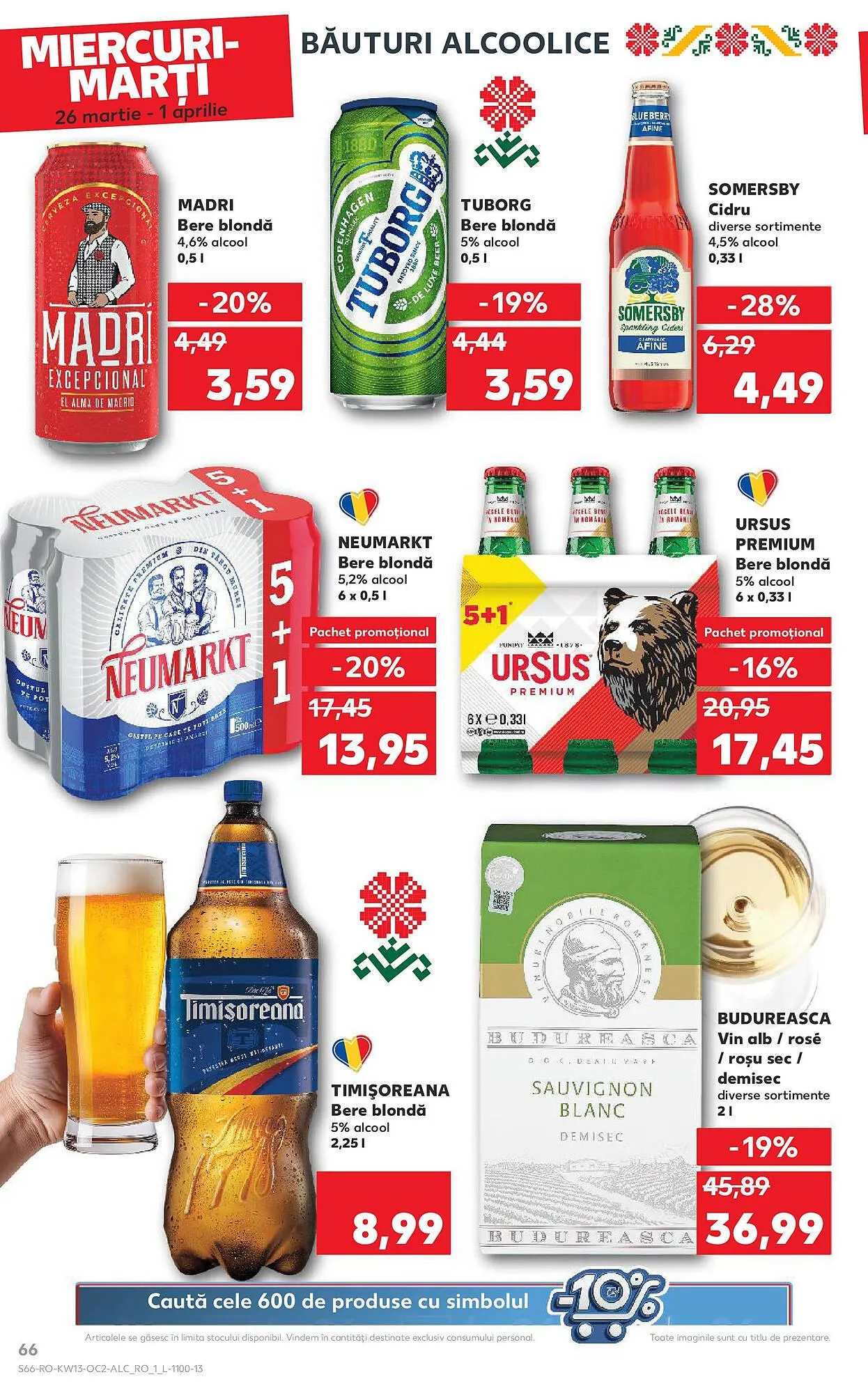 Catalog Catalog Kaufland de la 25 martie până la 30 martie 2025 - Revista Pagina 66