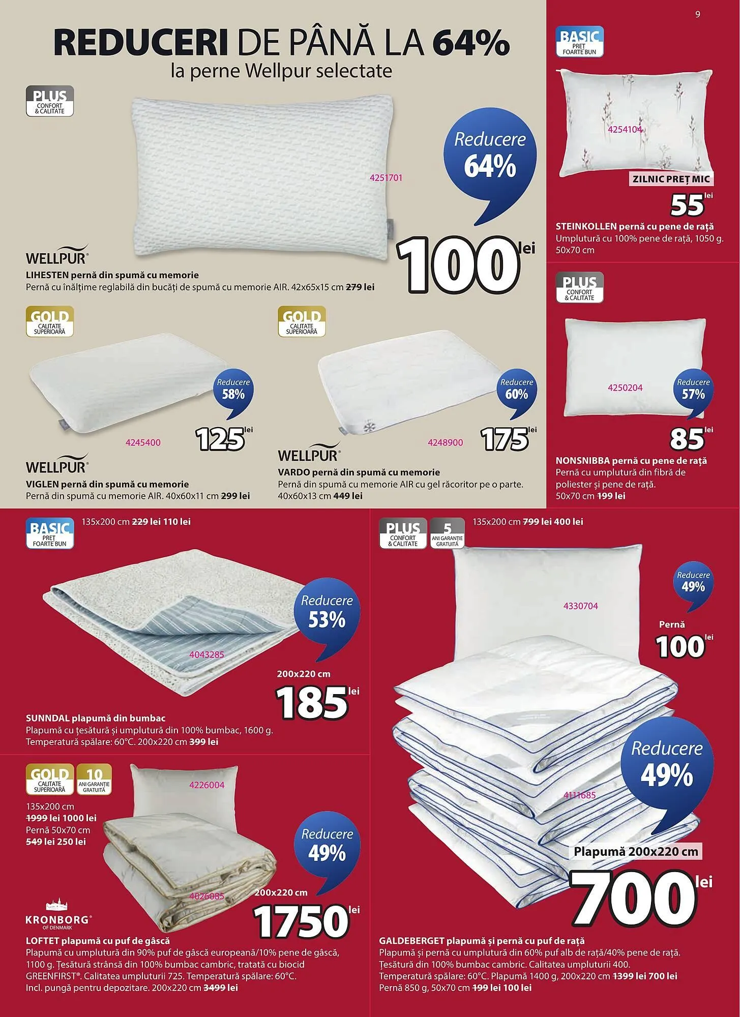 Catalog Catalog JYSK de la 24 ianuarie până la 22 februarie 2026 - Revista Pagina 9