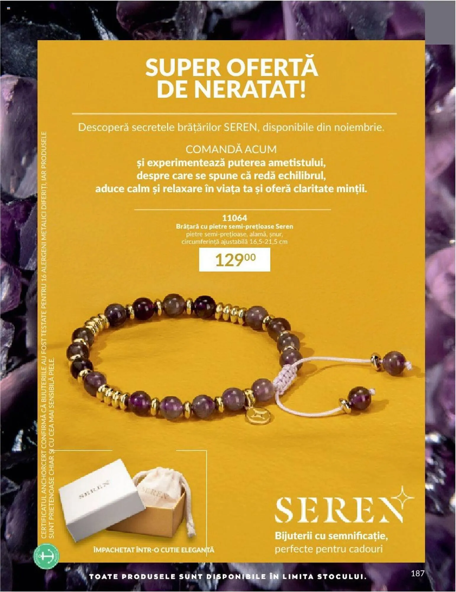 Catalog Avon catalog de la 1 octombrie până la 31 octombrie 2023 - Revista Pagina 189