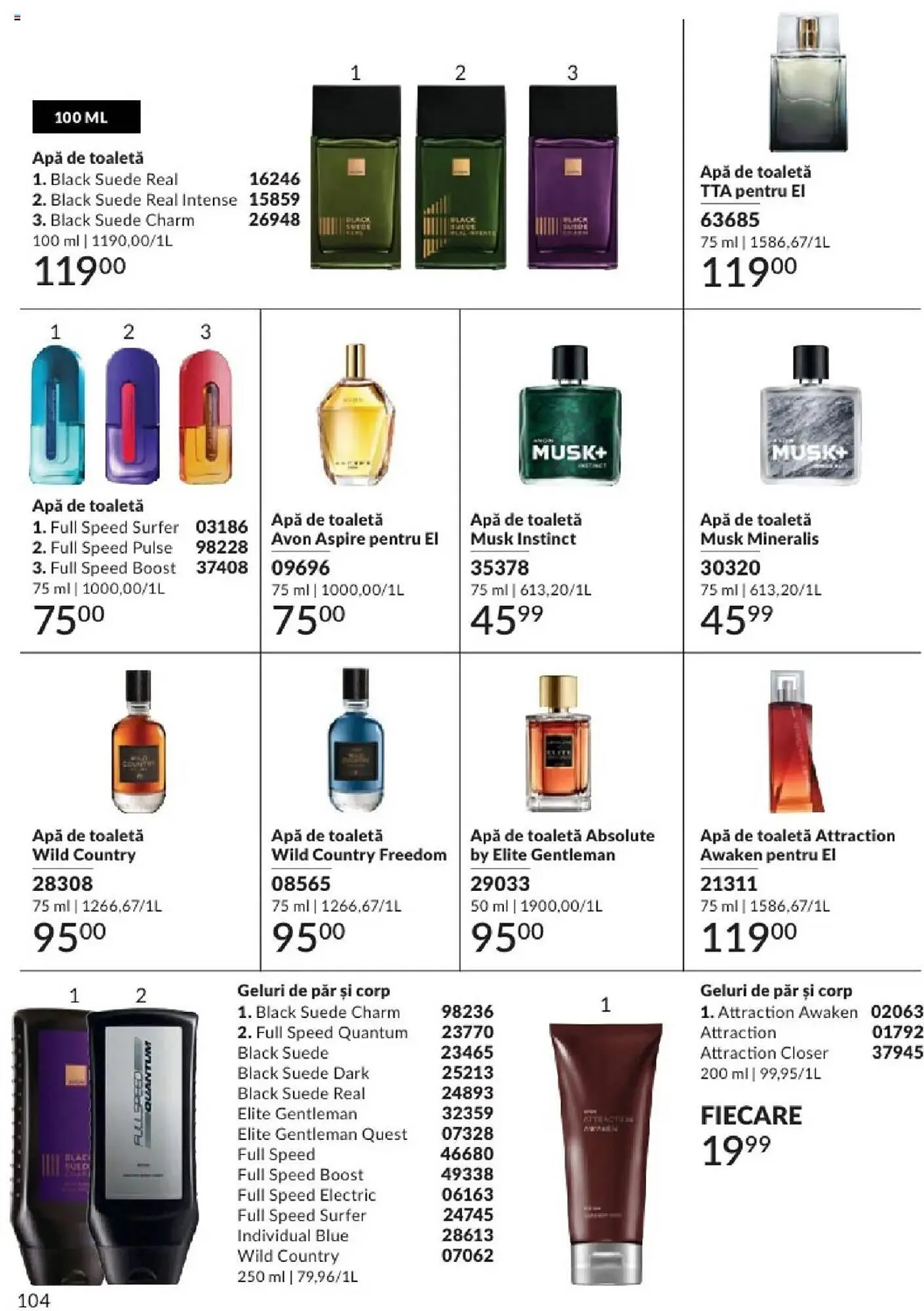 Catalog Catalog Avon de la 1 aprilie până la 30 aprilie 2025 - Revista Pagina 104