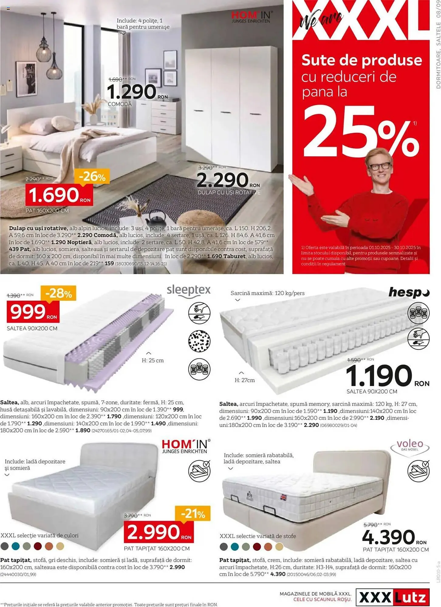 Catalog Catalog XXXLutz de la 5 octombrie până la 2 noiembrie 2025 - Revista Pagina 9