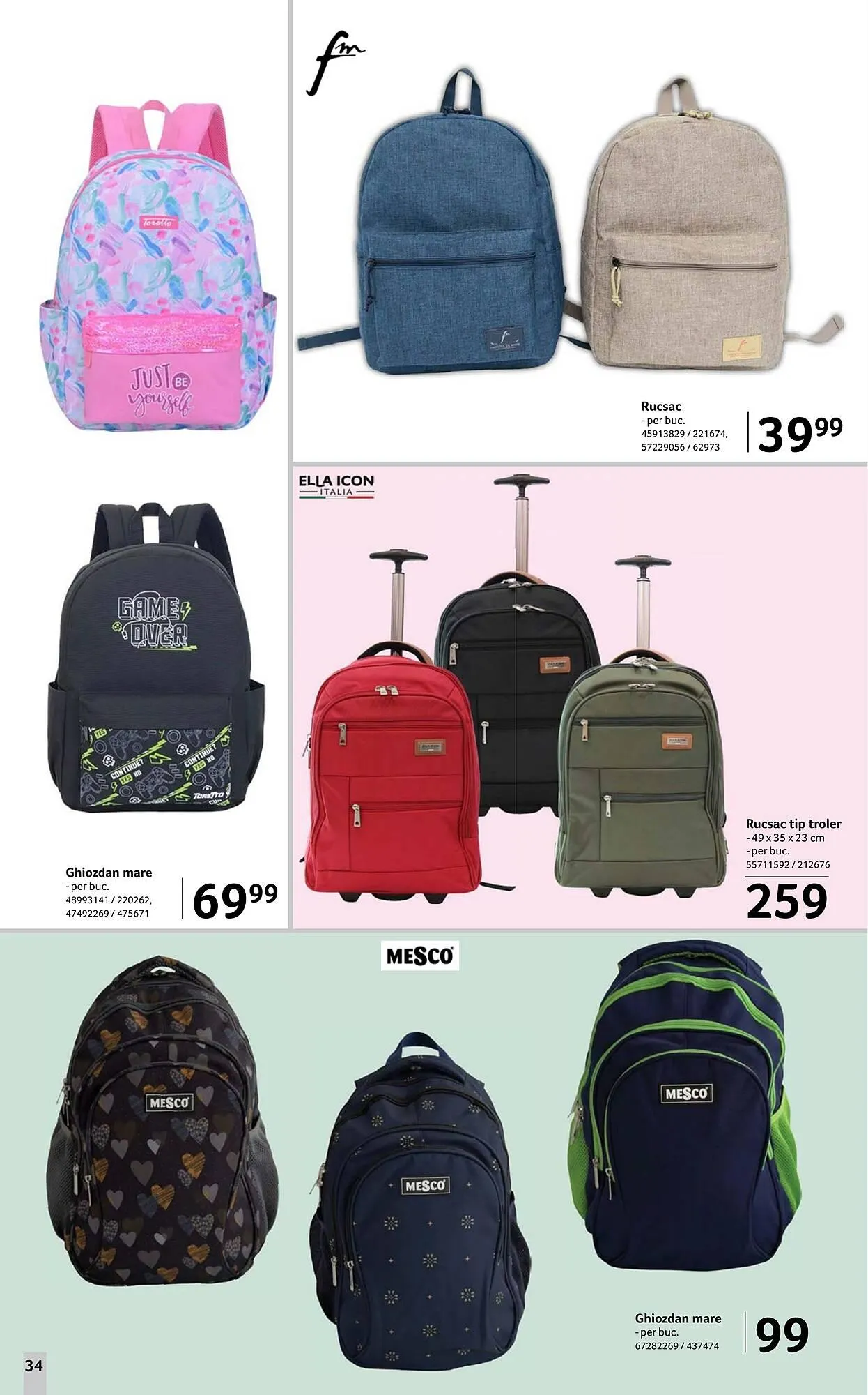 Catalog Catalog Selgros de la 8 august până la 21 septembrie 2025 - Revista Pagina 34