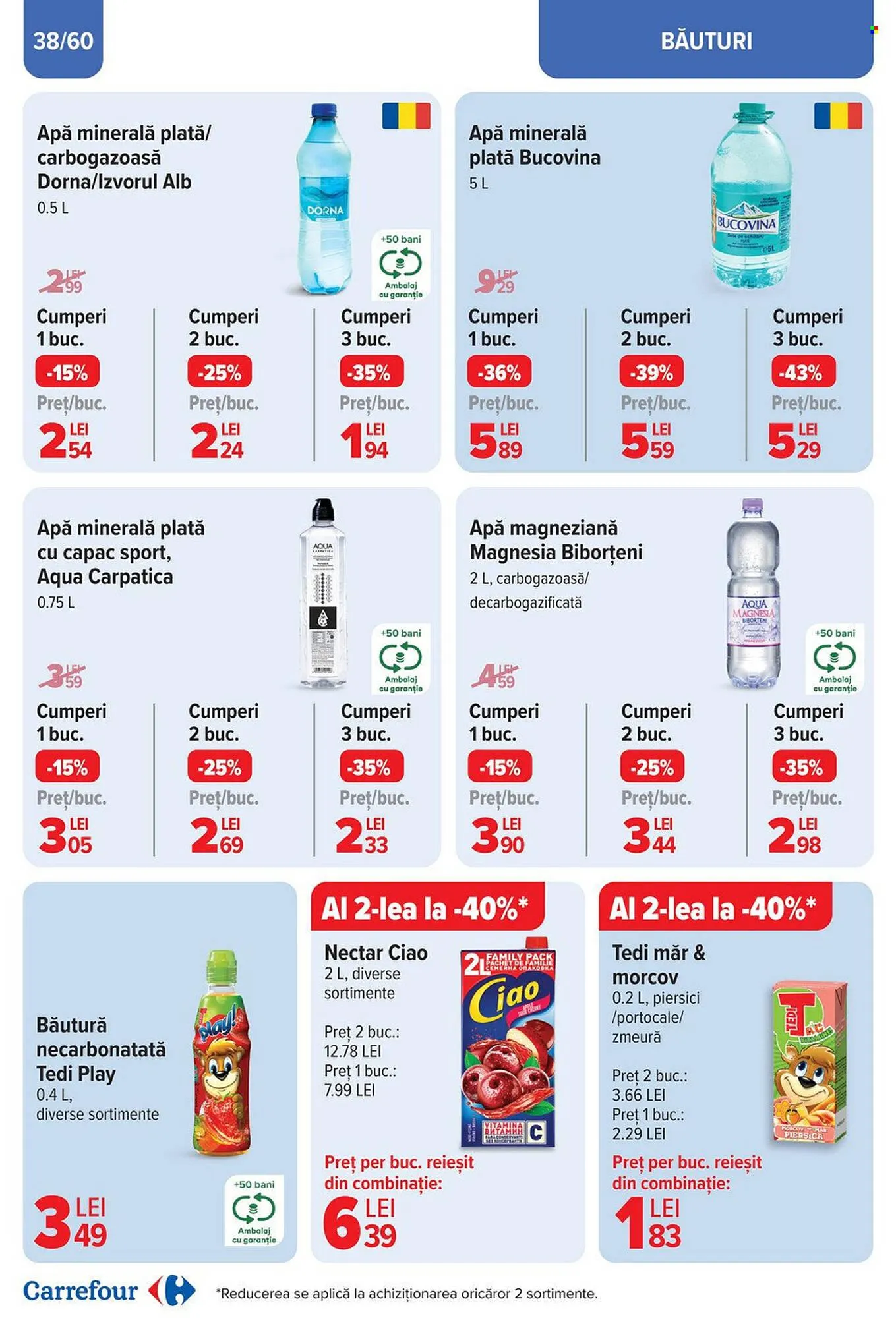 Catalog Catalog Carrefour de la 23 aprilie până la 6 mai 2025 - Revista Pagina 40