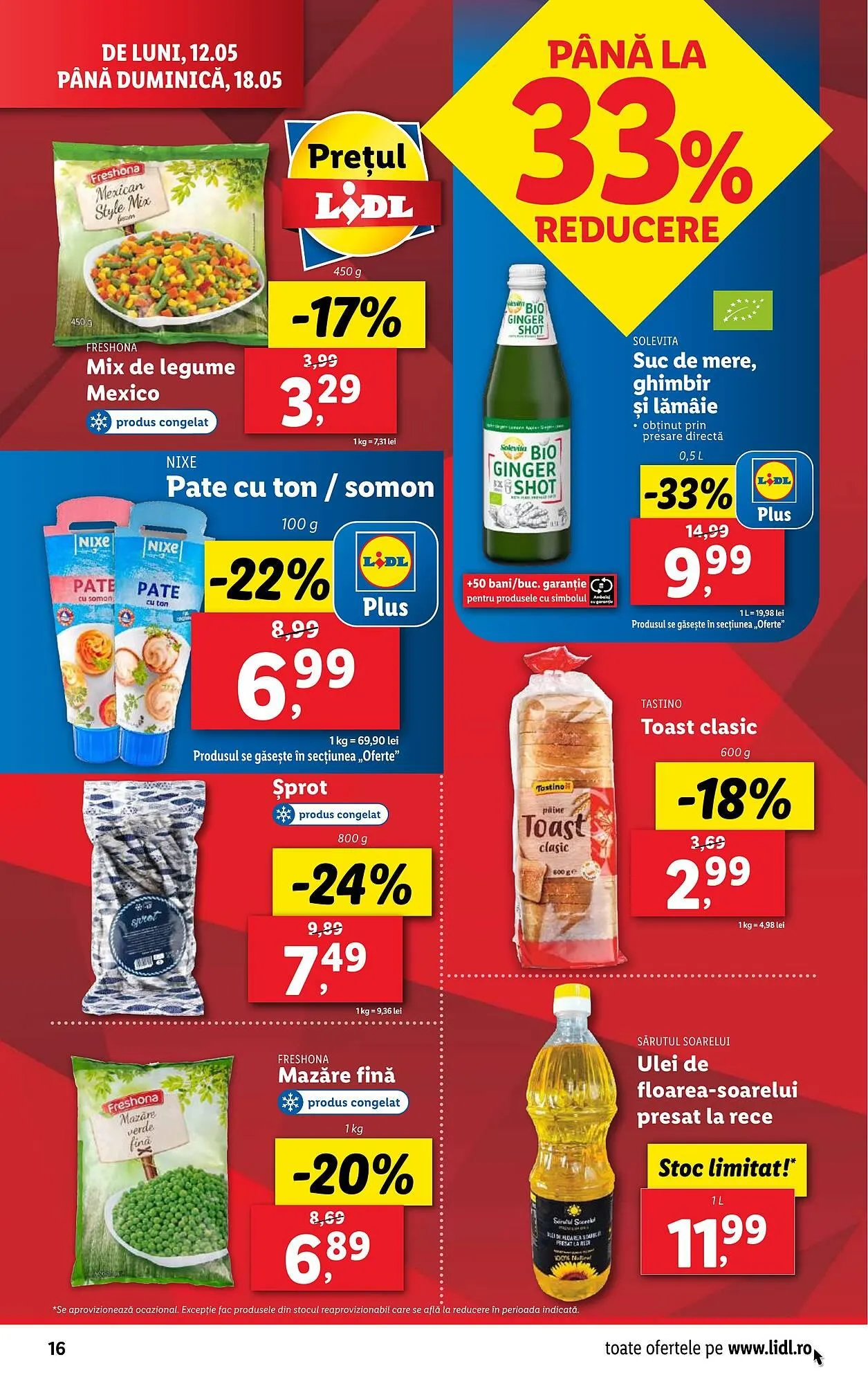 Catalog Catalog Lidl de la 12 mai până la 18 mai 2025 - Revista Pagina 16