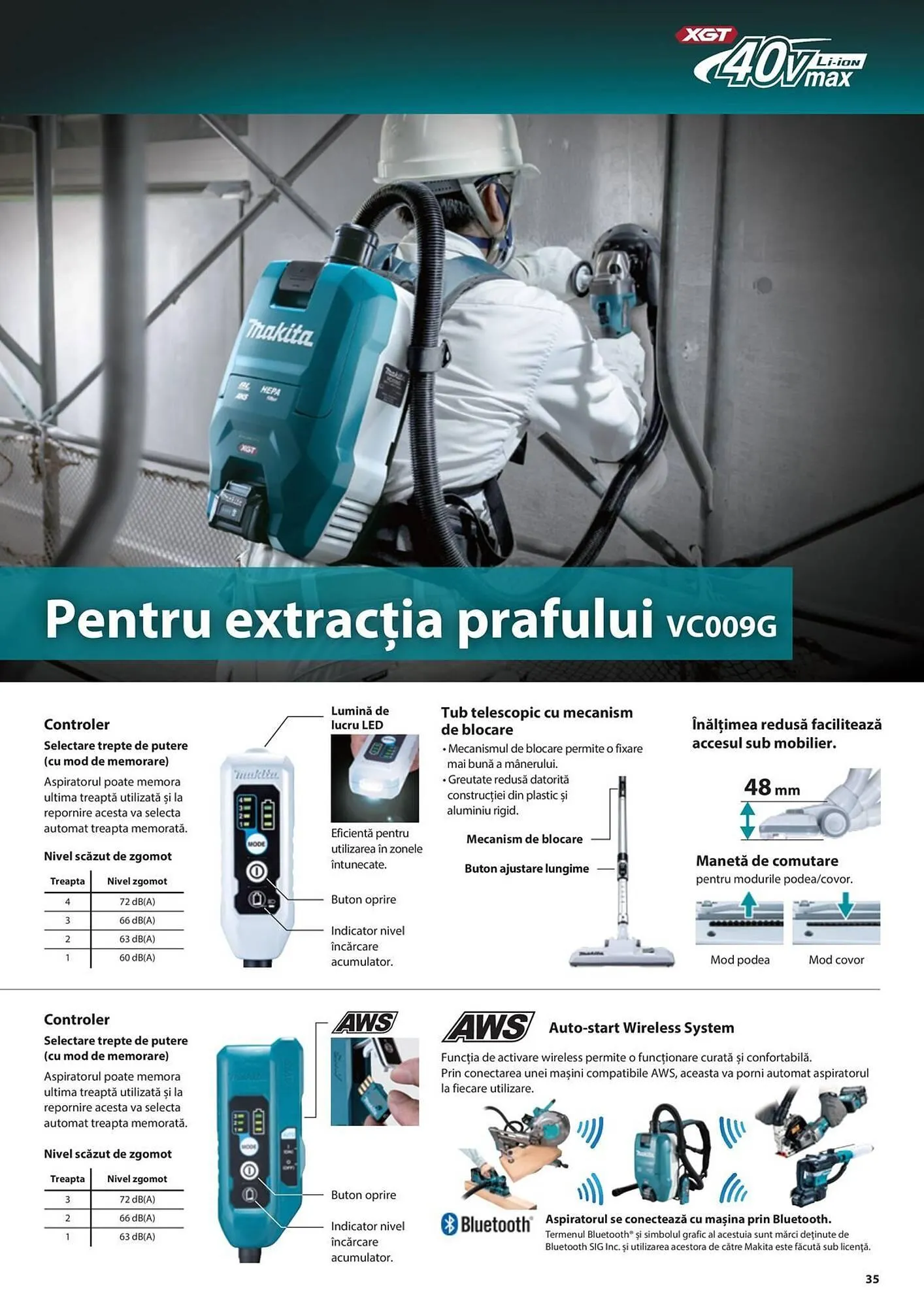 Catalog Сatalog Makita de la 19 iunie până la 31 decembrie 2024 - Revista Pagina 35