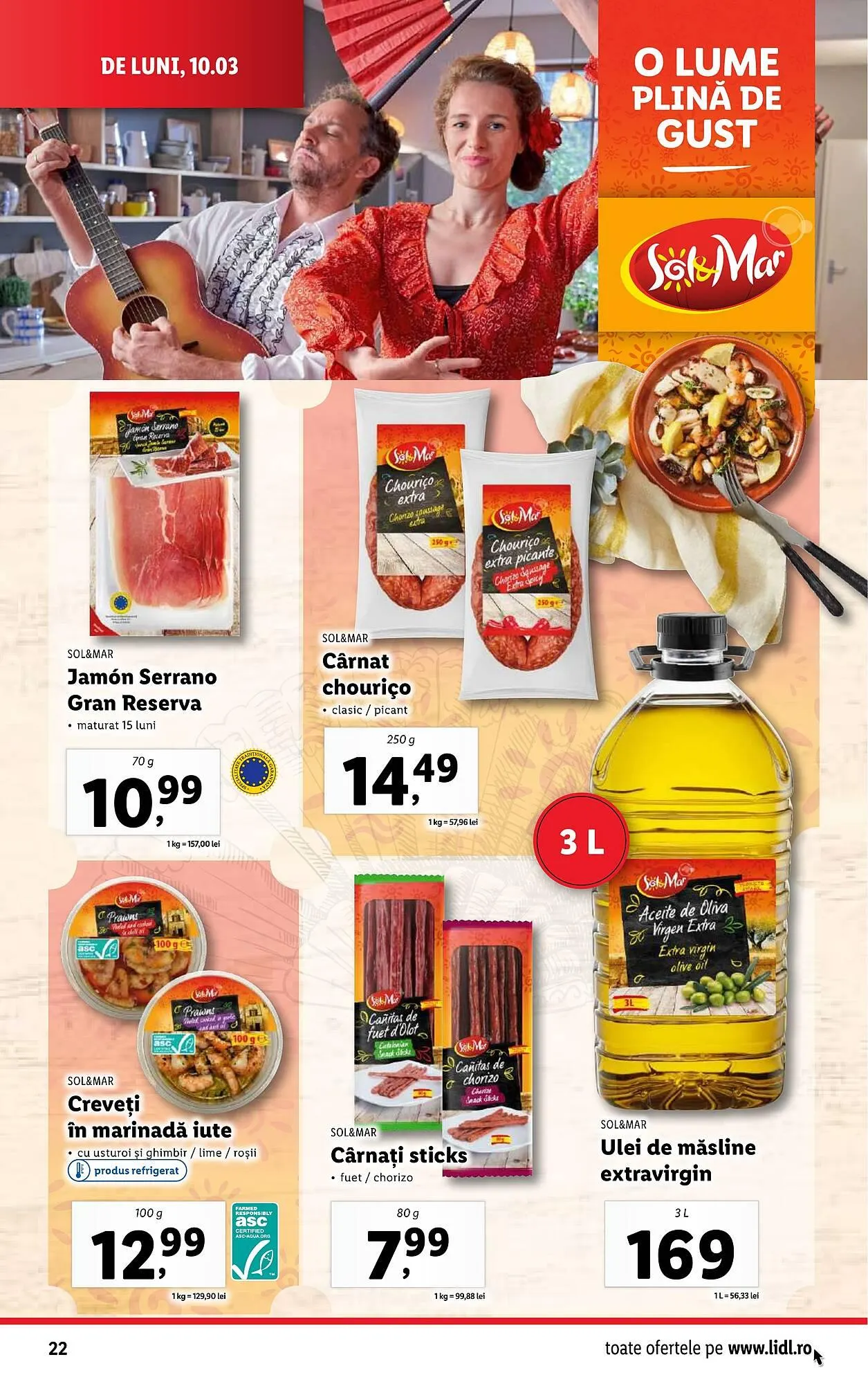 Catalog Catalog Lidl de la 10 martie până la 16 martie 2025 - Revista Pagina 22