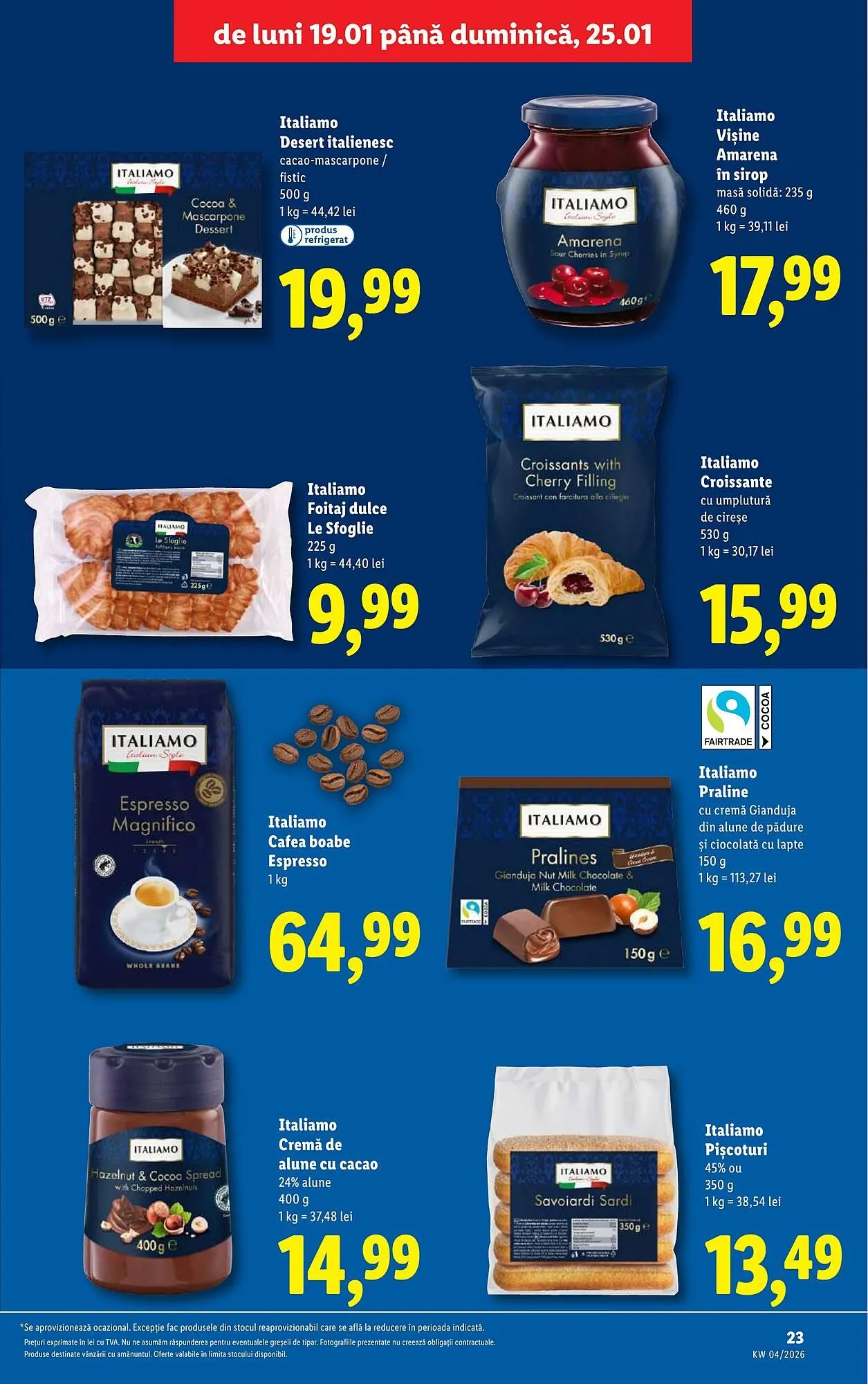 Catalog Catalog Lidl de la 19 ianuarie până la 25 ianuarie 2026 - Revista Pagina 23