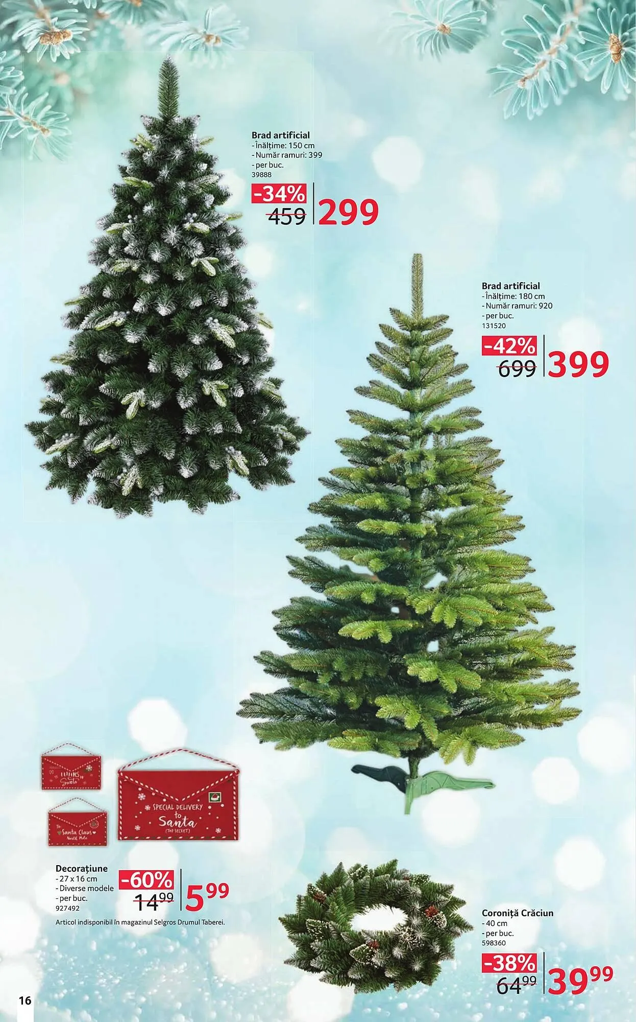 Catalog Catalog Selgros de la 6 decembrie până la 24 decembrie 2025 - Revista Pagina 16