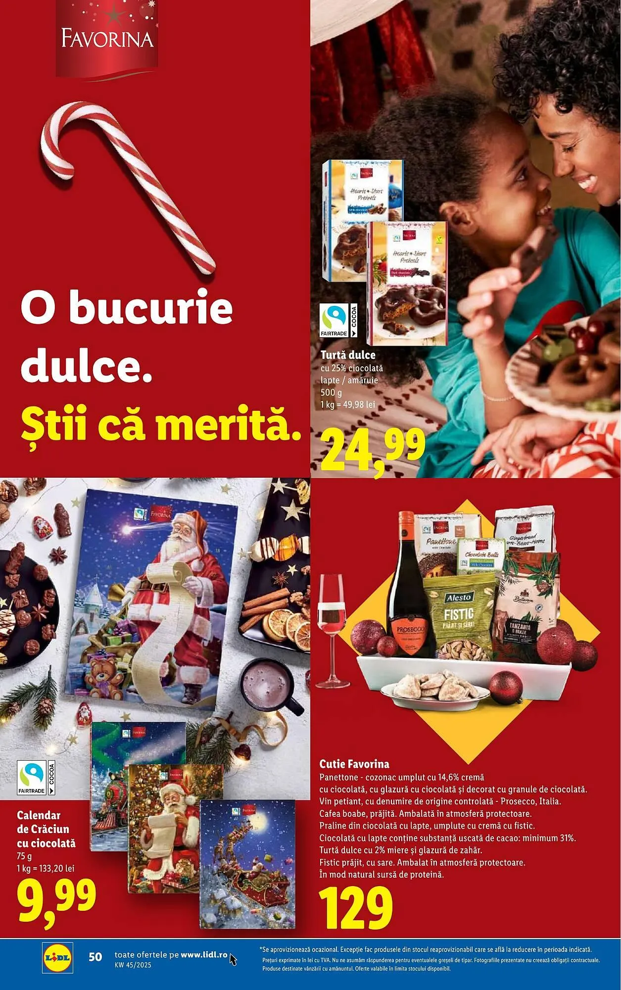 Catalog Catalog Lidl de la 3 noiembrie până la 9 noiembrie 2025 - Revista Pagina 50