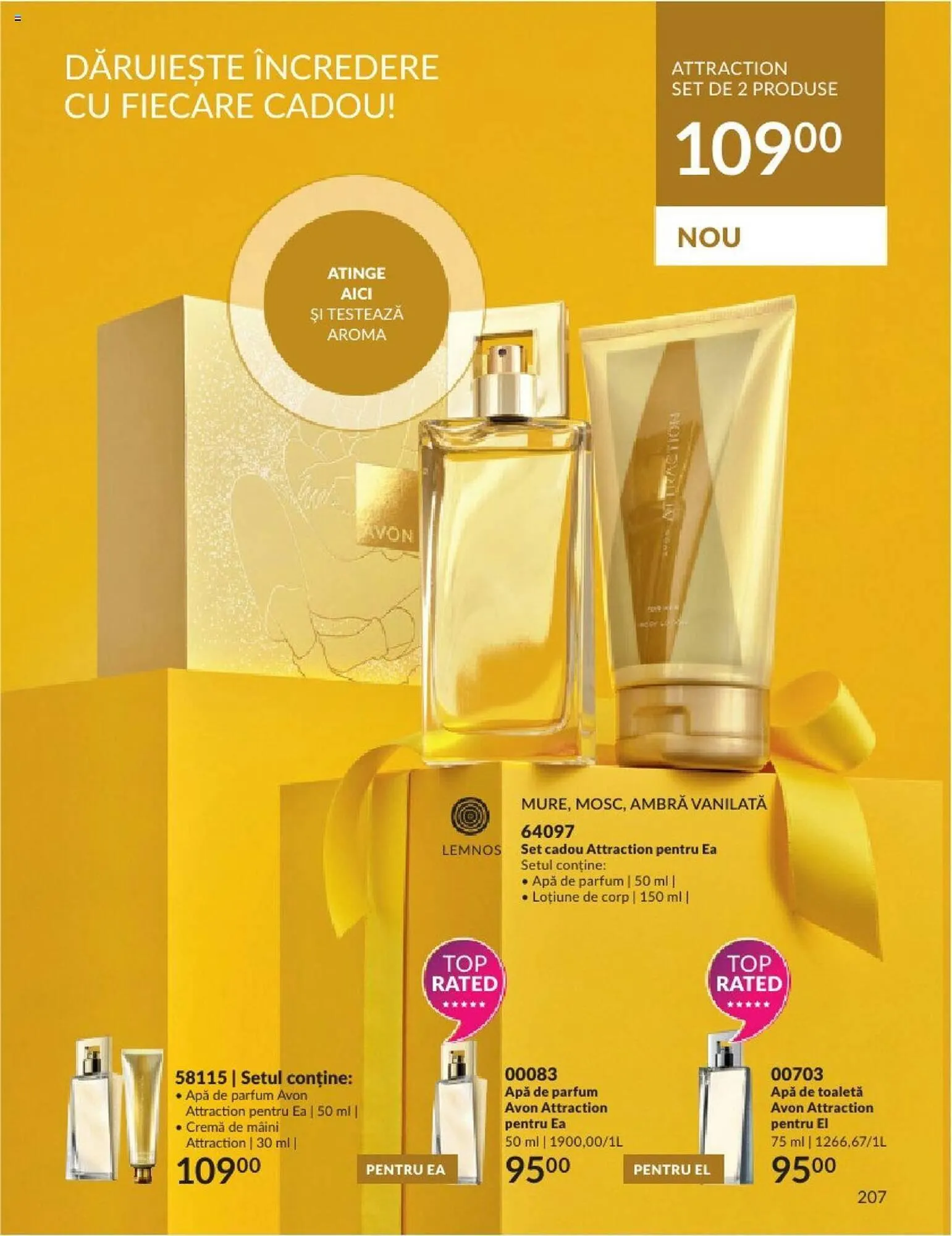 Catalog Avon catalog de la 1 octombrie până la 31 octombrie 2023 - Revista Pagina 209