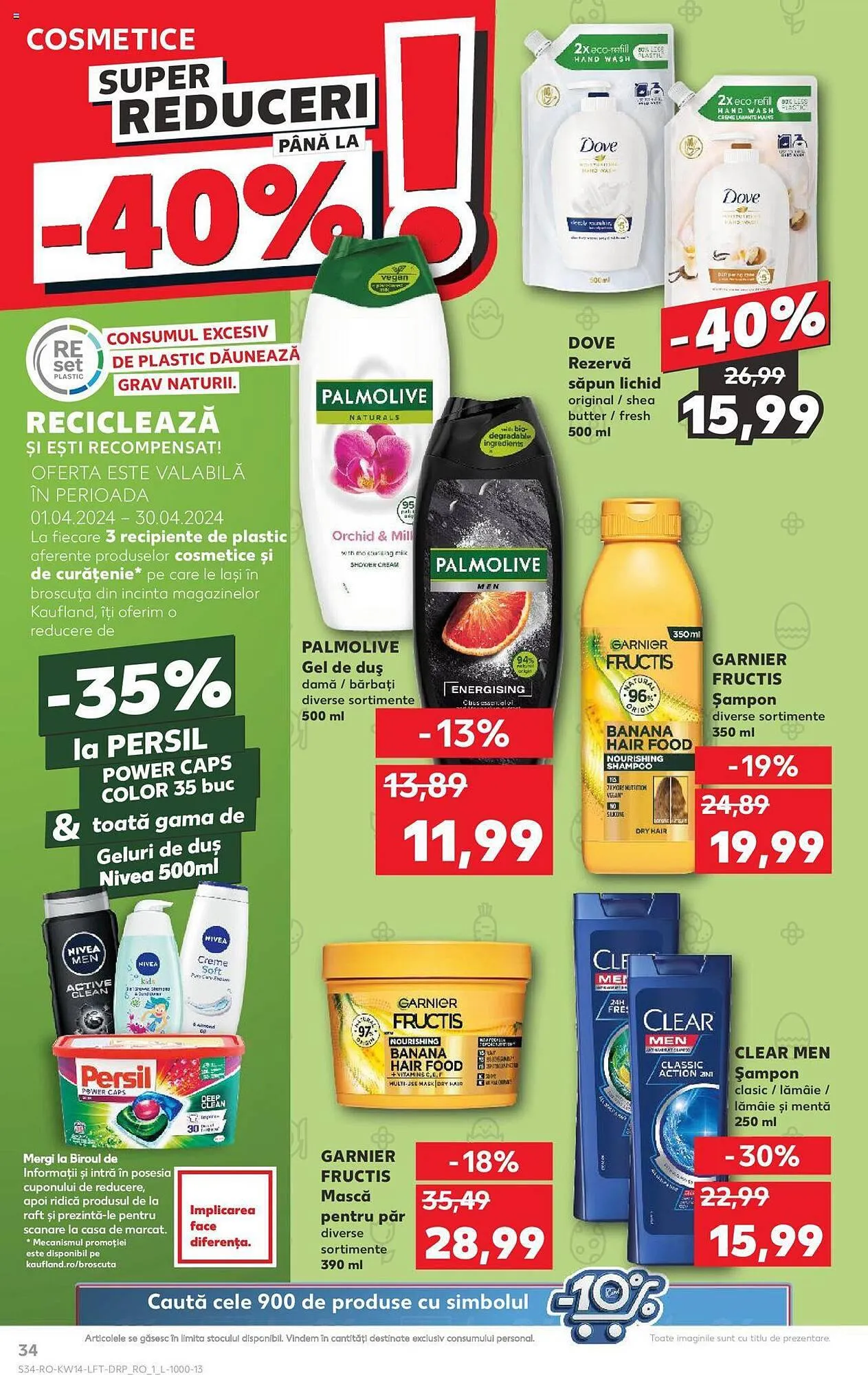 Catalog Kaufland catalog de la 3 aprilie până la 9 aprilie 2024 - Revista Pagina 34