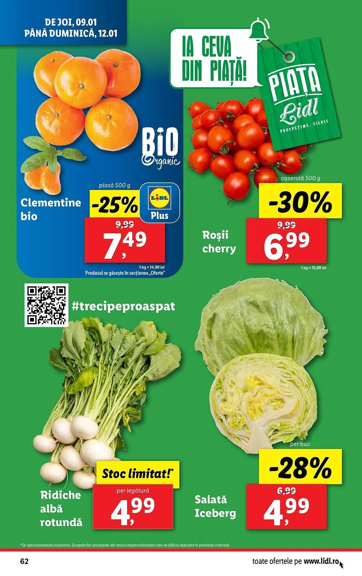 Catalog Catalog Lidl de la 6 ianuarie până la 12 ianuarie 2025 - Revista Pagina 62