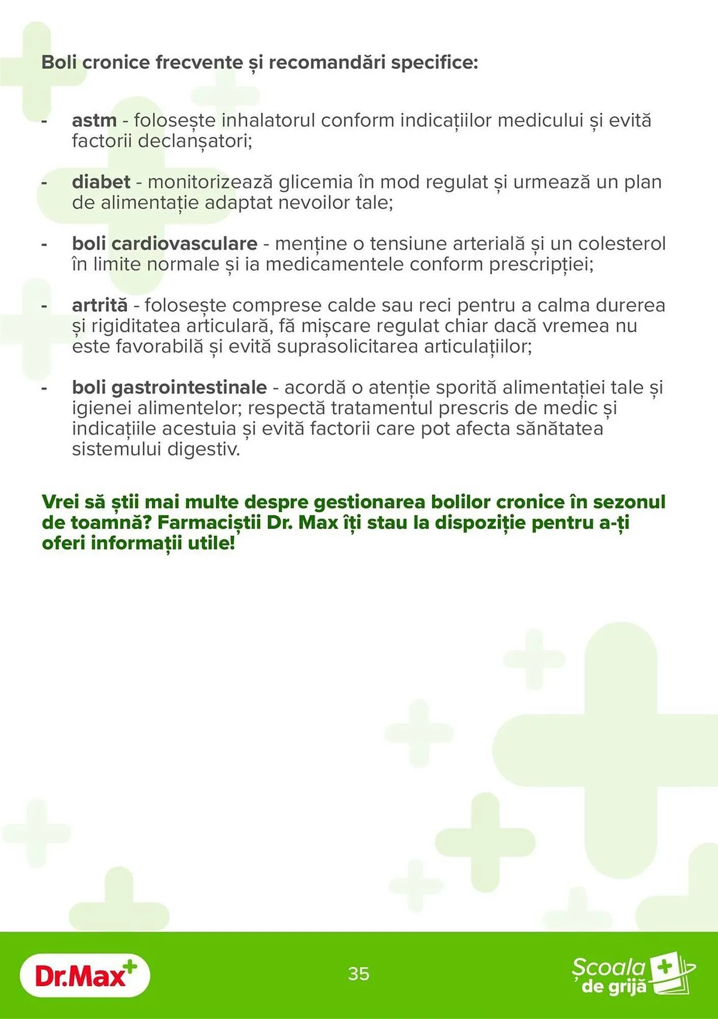 Catalog Catalog Dr.Max de la 13 martie până la 9 aprilie 2025 - Revista Pagina 36