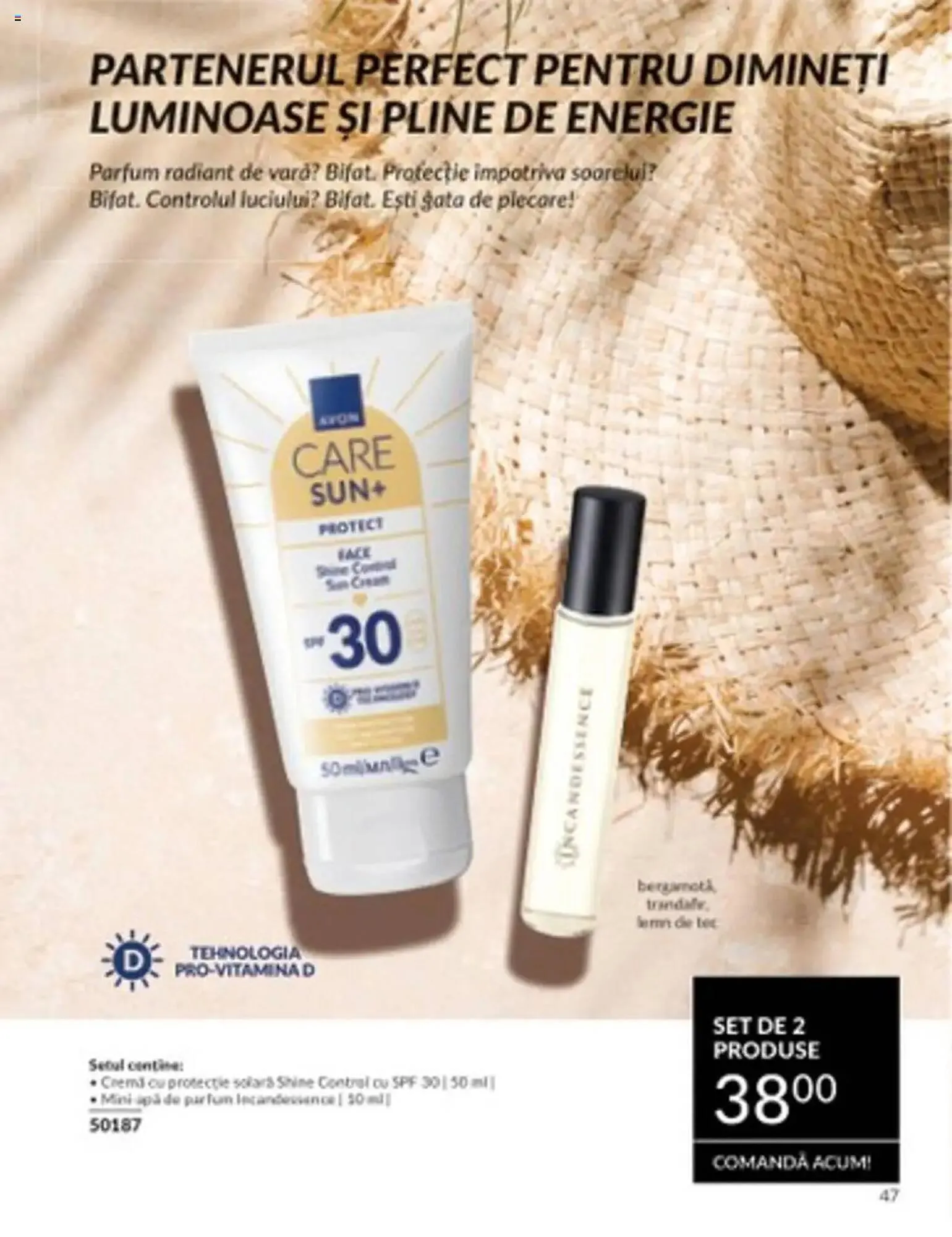 Catalog Catalog Avon de la 30 iunie până la 31 iulie 2025 - Revista Pagina 47
