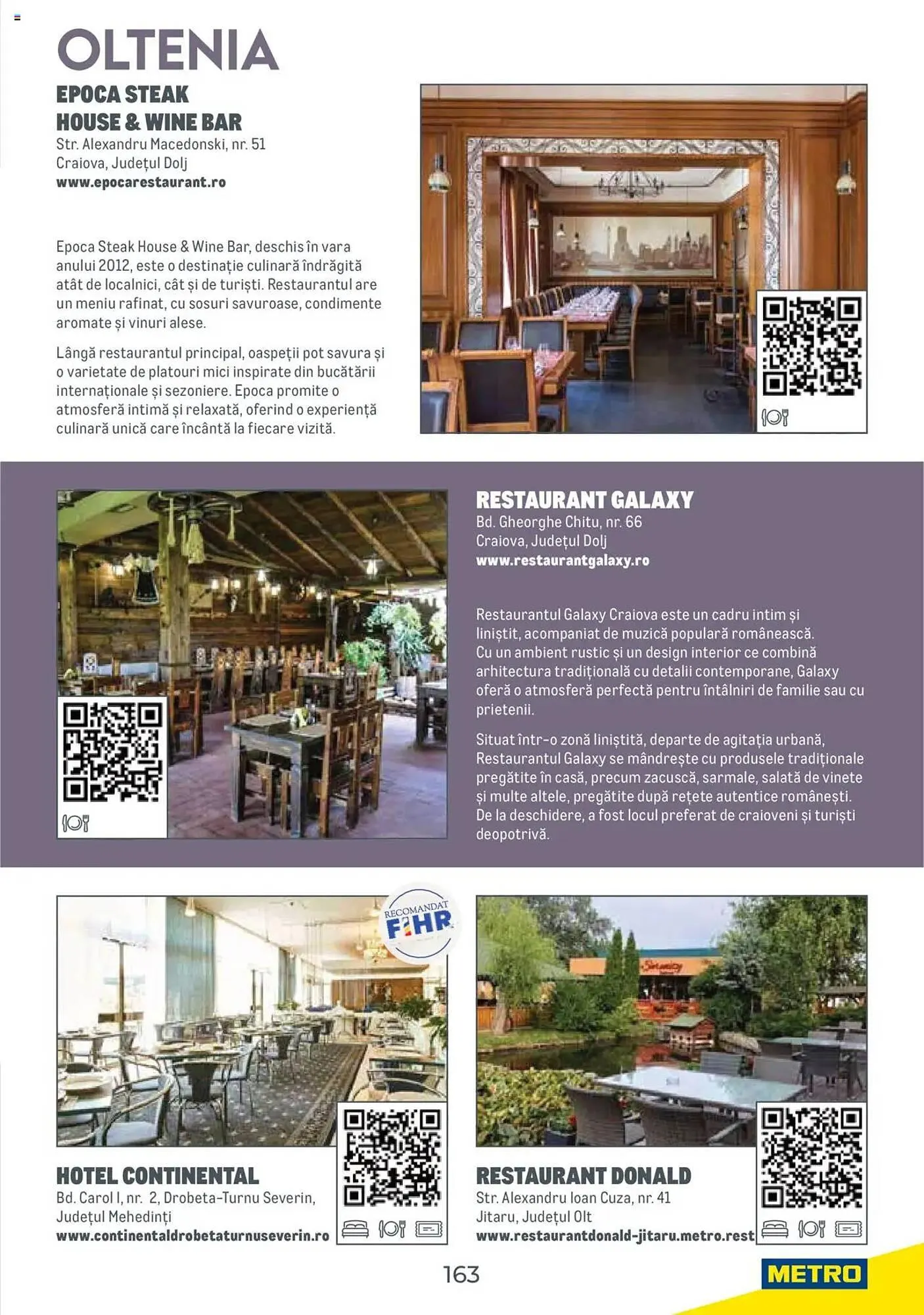 Catalog Catalog Metro de la 31 iulie până la 31 decembrie 2026 - Revista Pagina 163