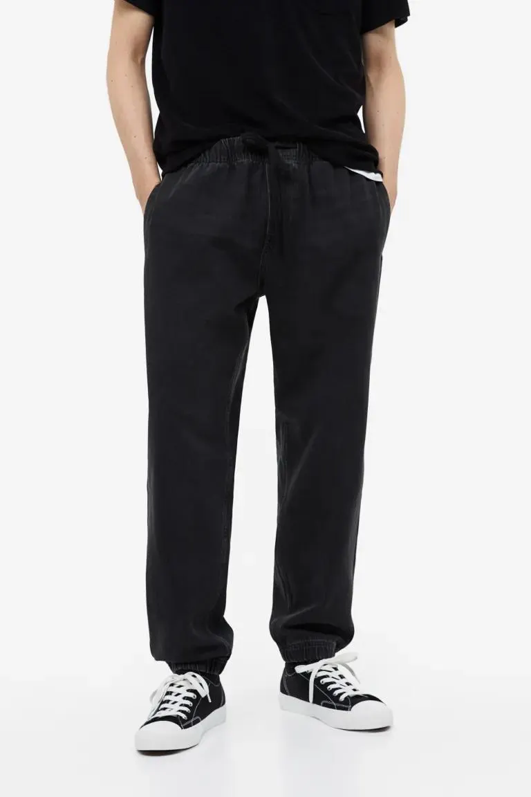 Pantaloni tip jogging de denim Relaxed