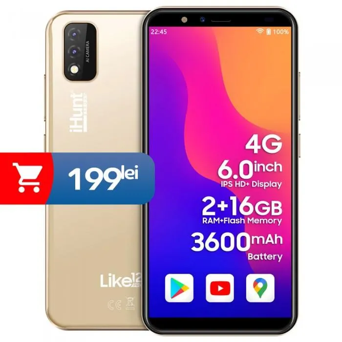 iHunt Like 12 PRO 4G Gold