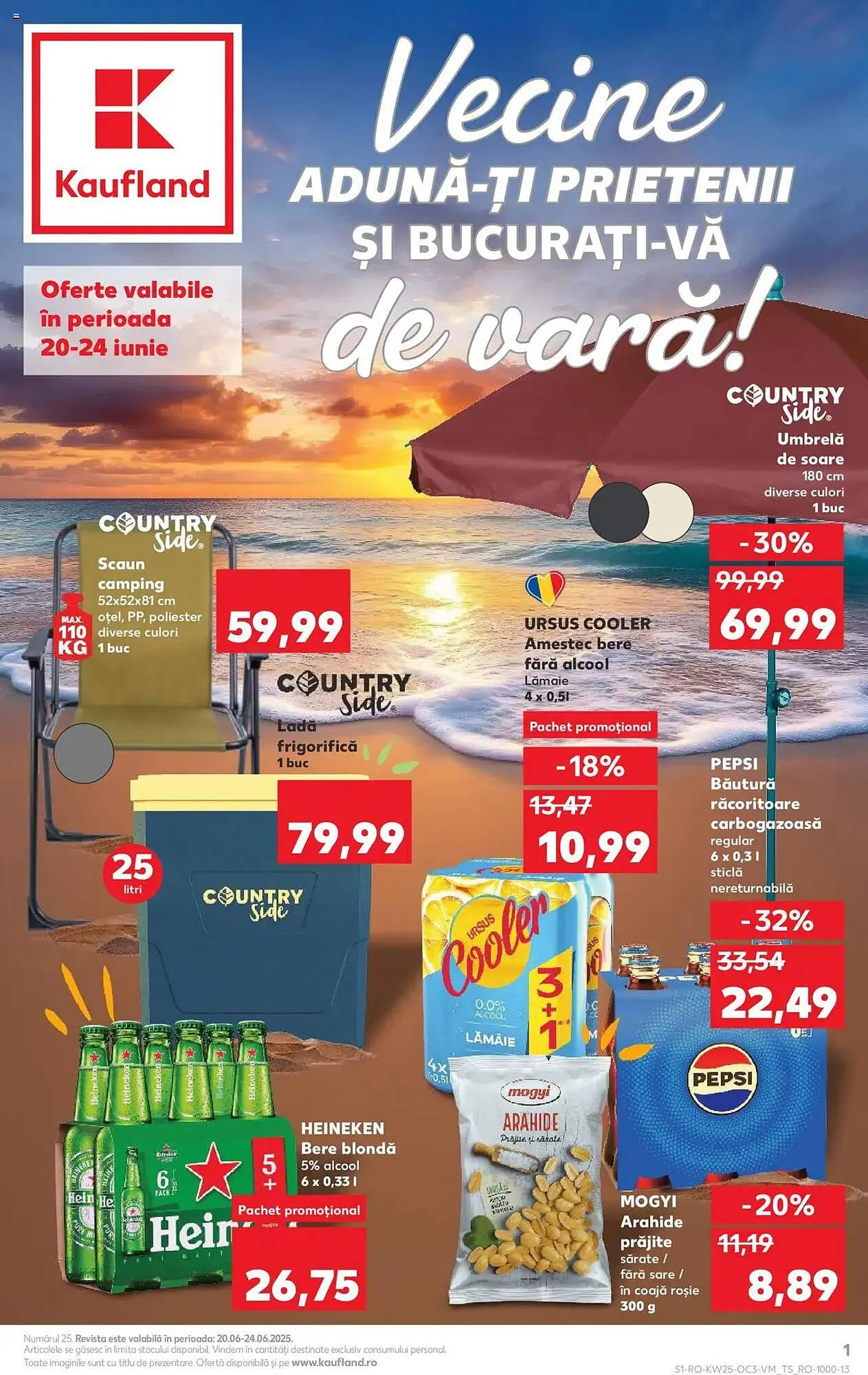 Catalog Catalog Kaufland de la 20 iunie până la 24 iunie 2025 - Revista Pagina 1