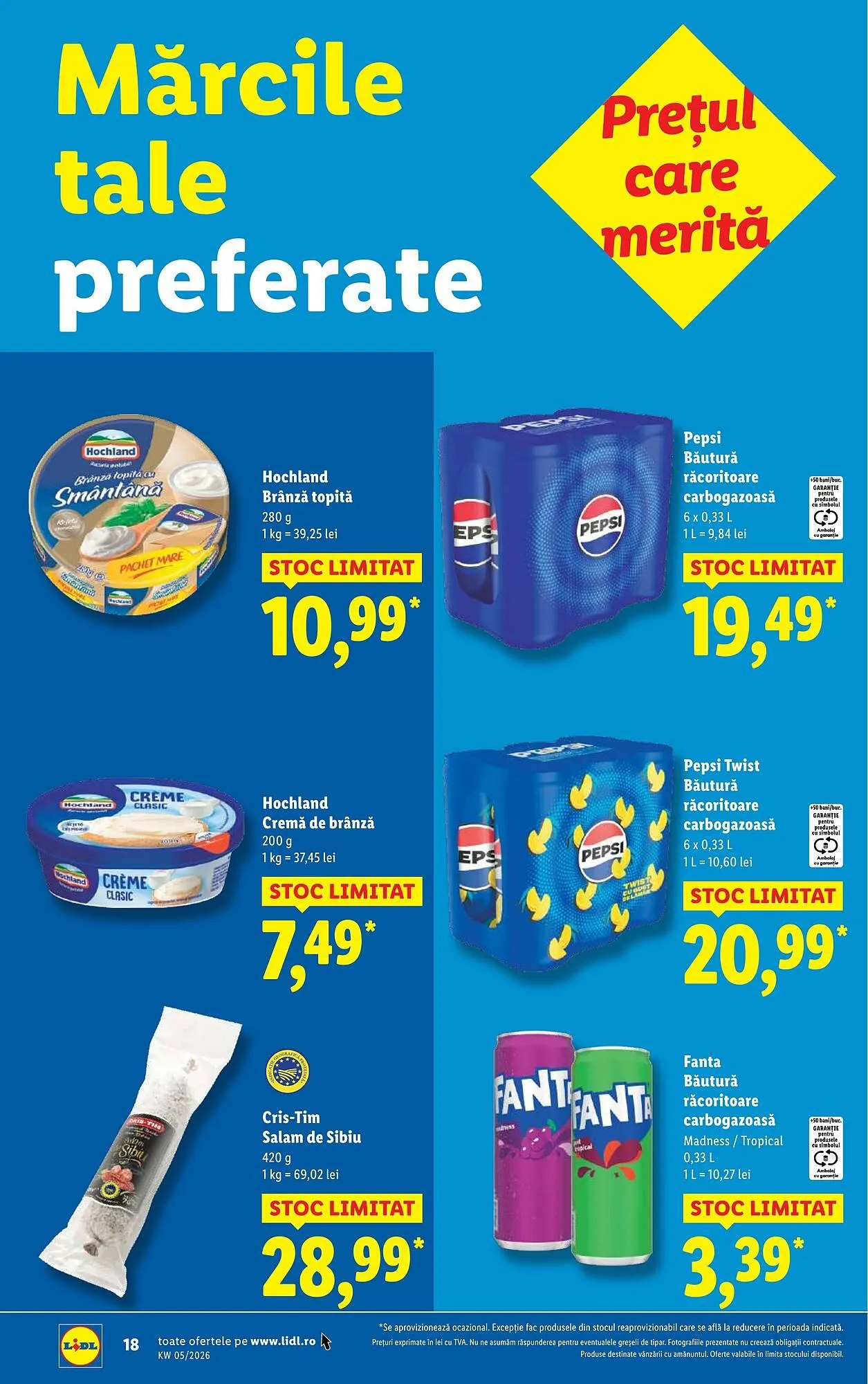 Catalog Catalog Lidl de la 26 ianuarie până la 1 februarie 2026 - Revista Pagina 18
