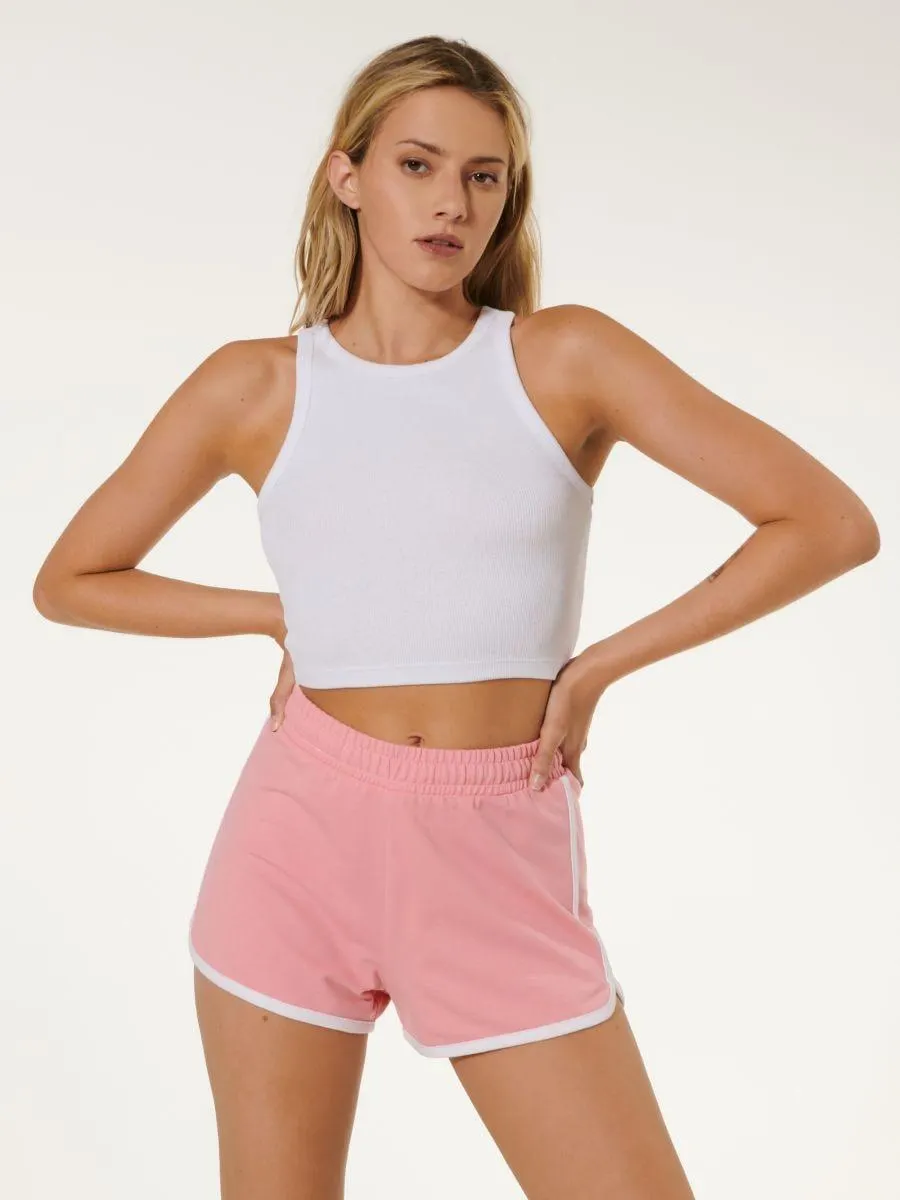 Pantaloni scurți cu șnur în talie