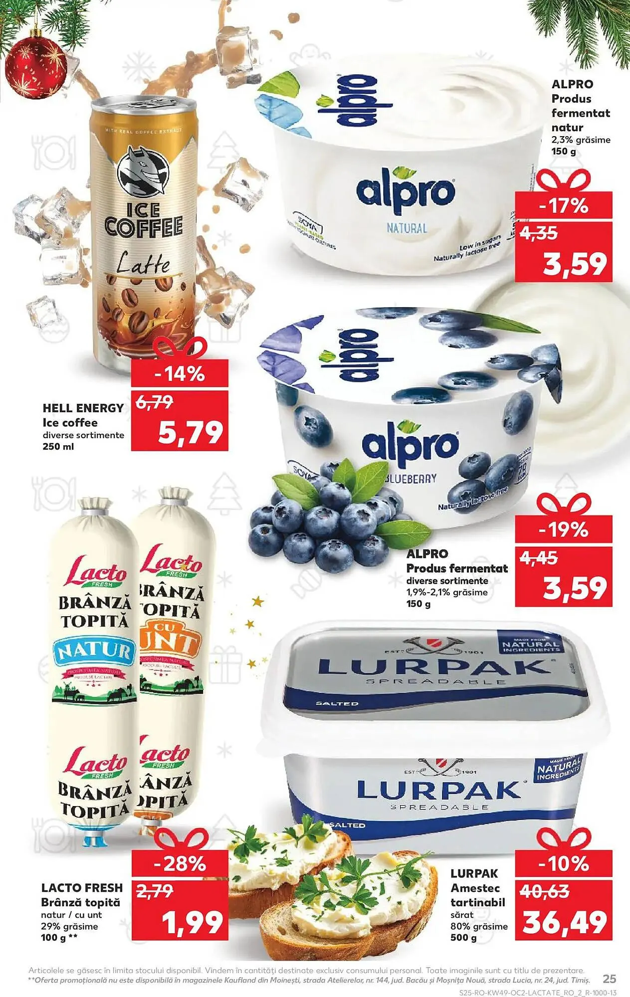 Catalog Catalog Kaufland de la 3 decembrie până la 9 decembrie 2025 - Revista Pagina 25