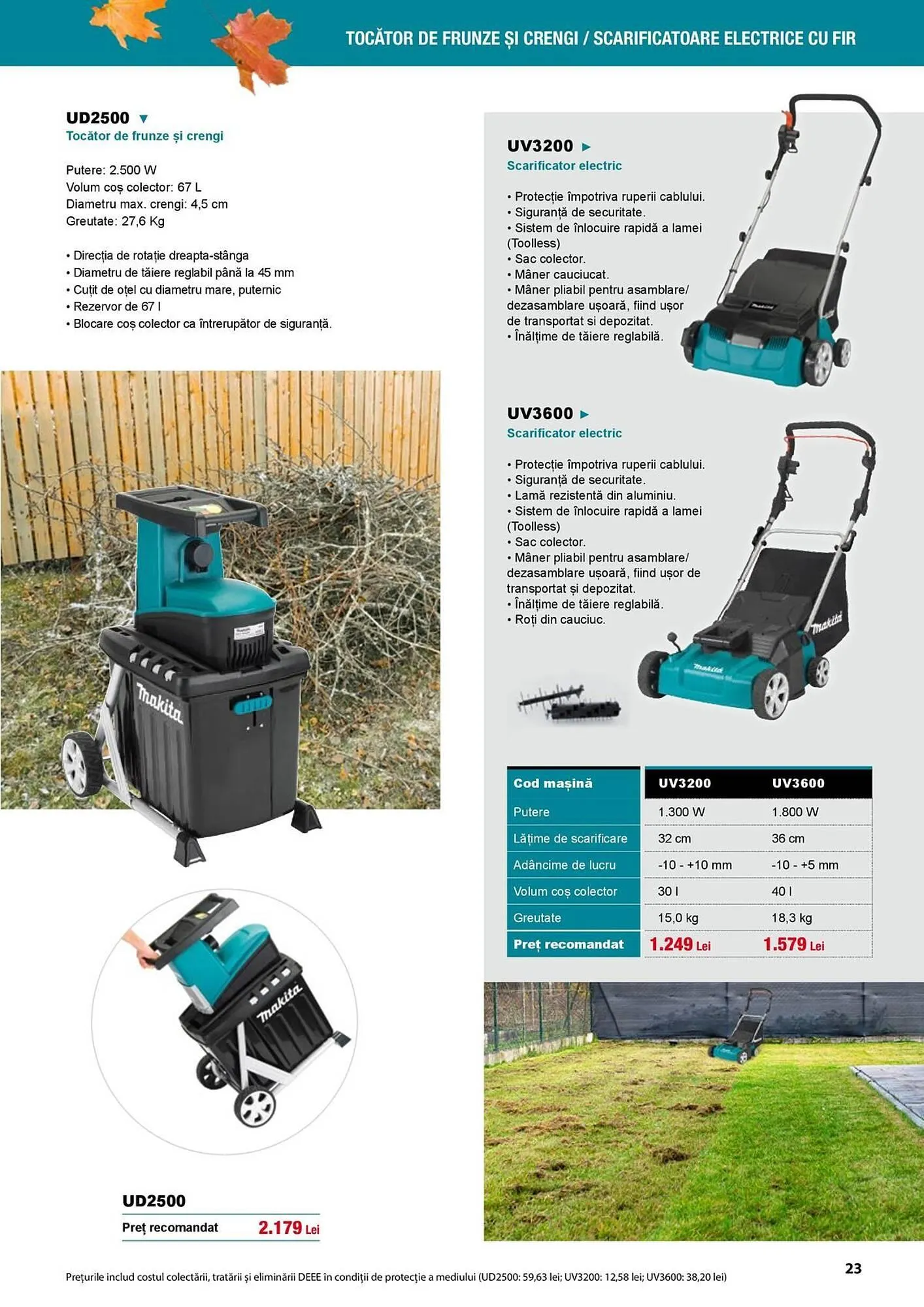 Catalog Catalog Makita de la 12 septembrie până la 24 decembrie 2025 - Revista Pagina 23