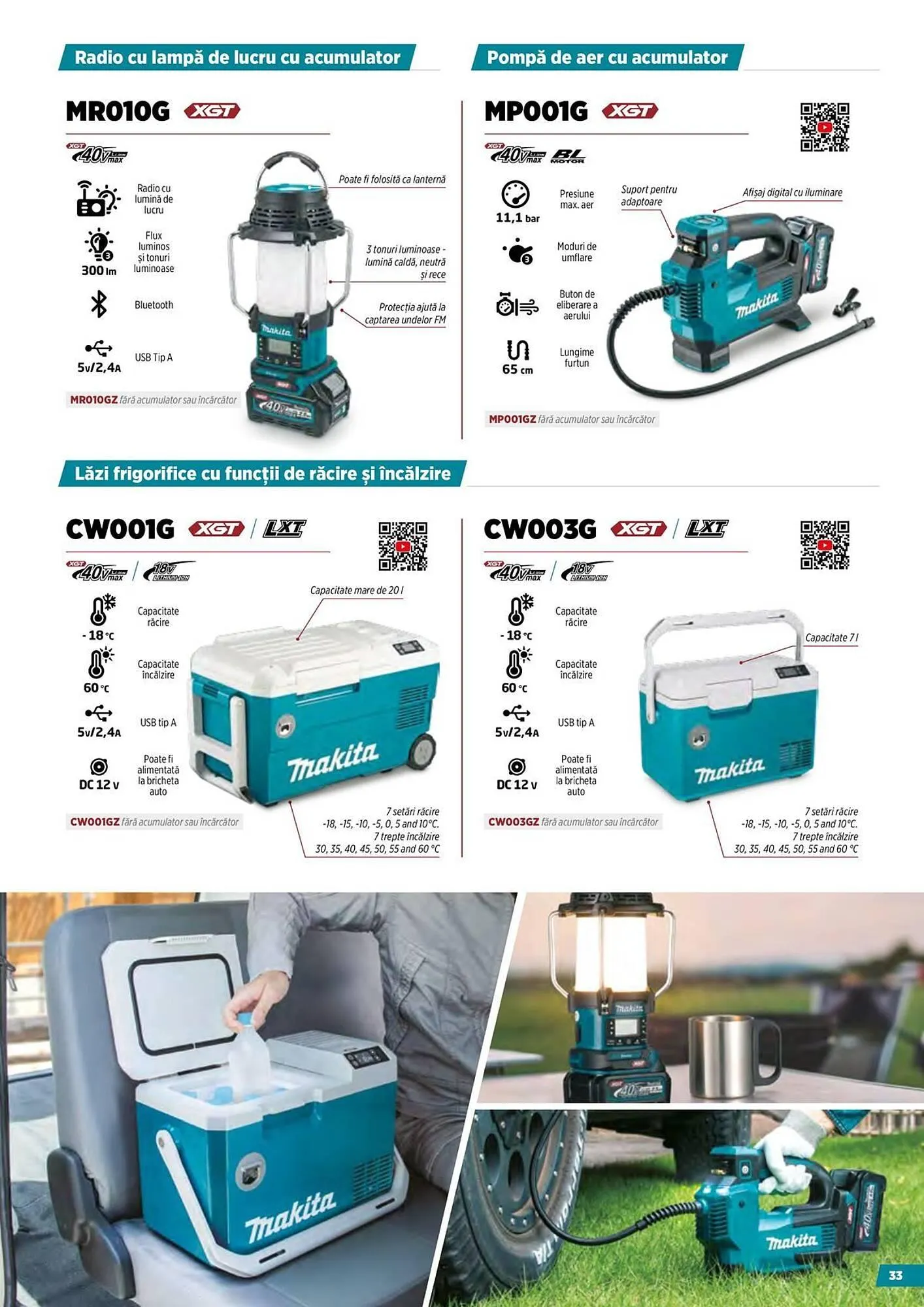 Catalog Catalog Makita de la 11 aprilie până la 28 octombrie 2025 - Revista Pagina 33