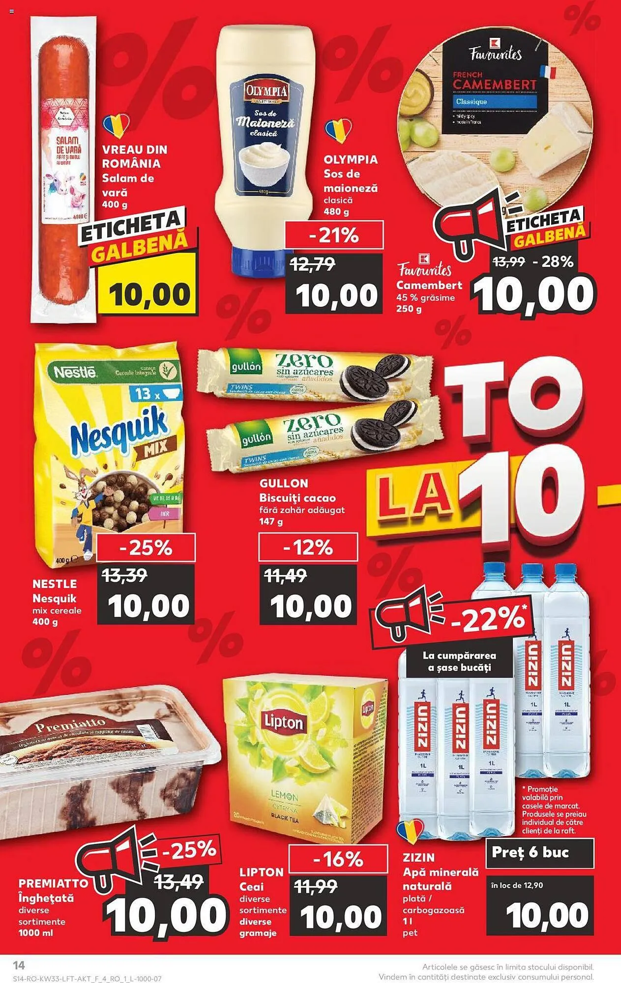 Catalog Kaufland catalog de la 16 august până la 22 august 2023 - Revista Pagina 14