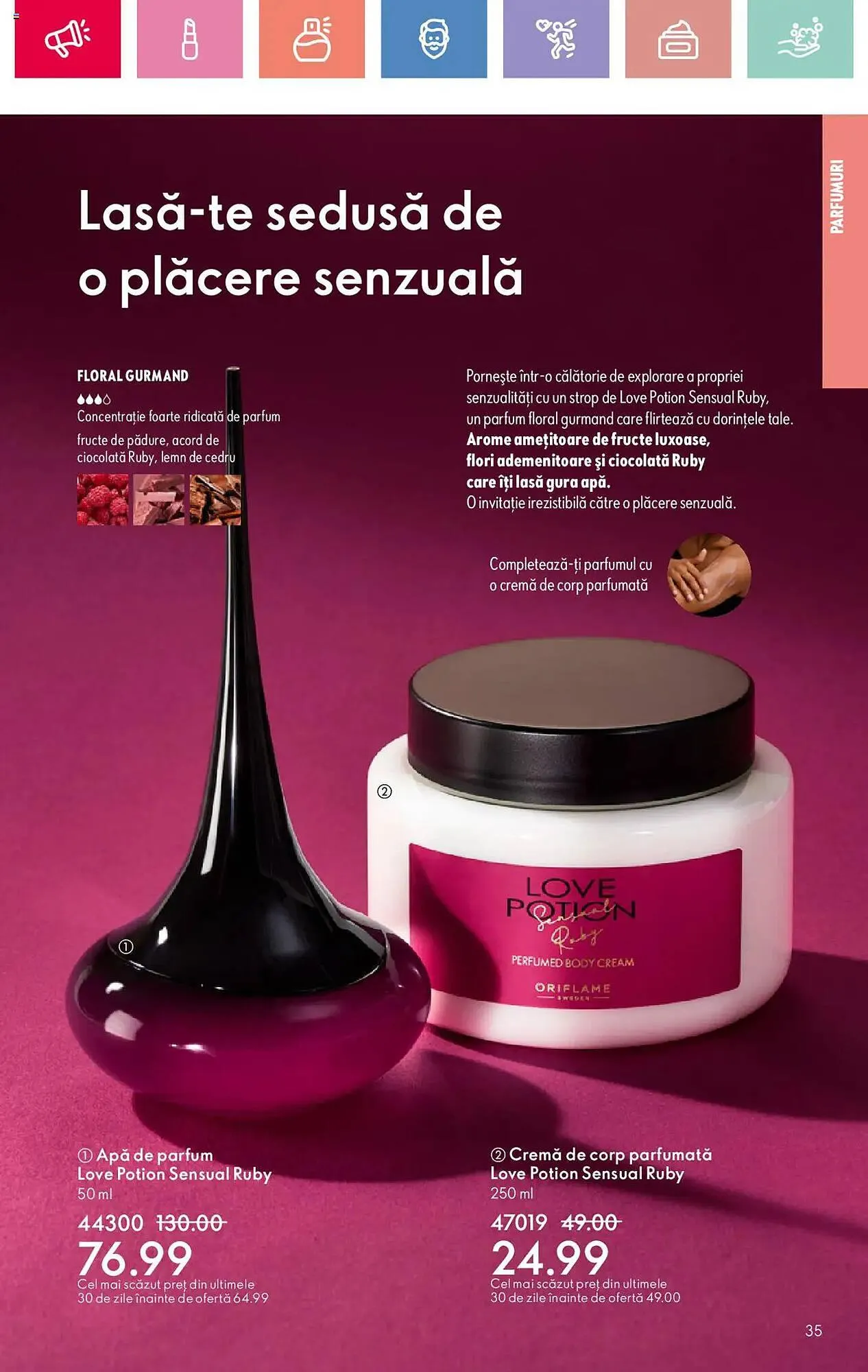 Catalog Catalog Oriflame de la 2 martie până la 22 martie 2025 - Revista Pagina 35