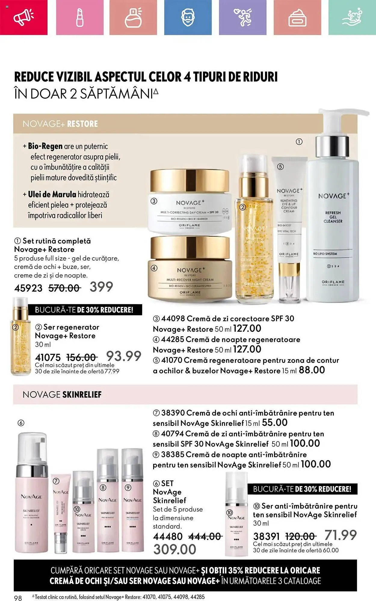 Catalog Catalog Oriflame de la 13 aprilie până la 3 mai 2025 - Revista Pagina 98