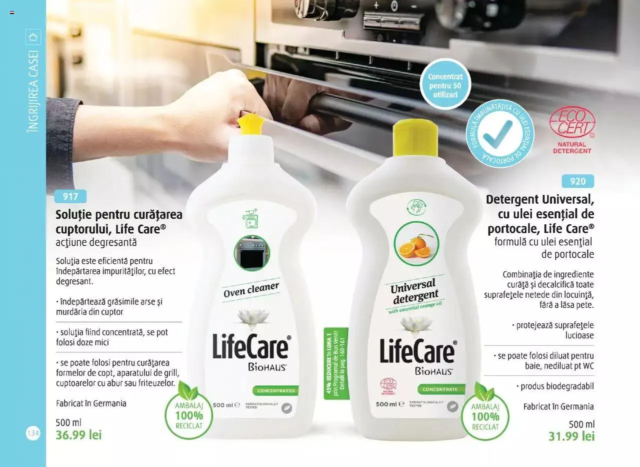 Catalog Catalog Life Care primavara-vara 2023 de la 1 martie până la 31 decembrie 2023 - Revista Pagina 136