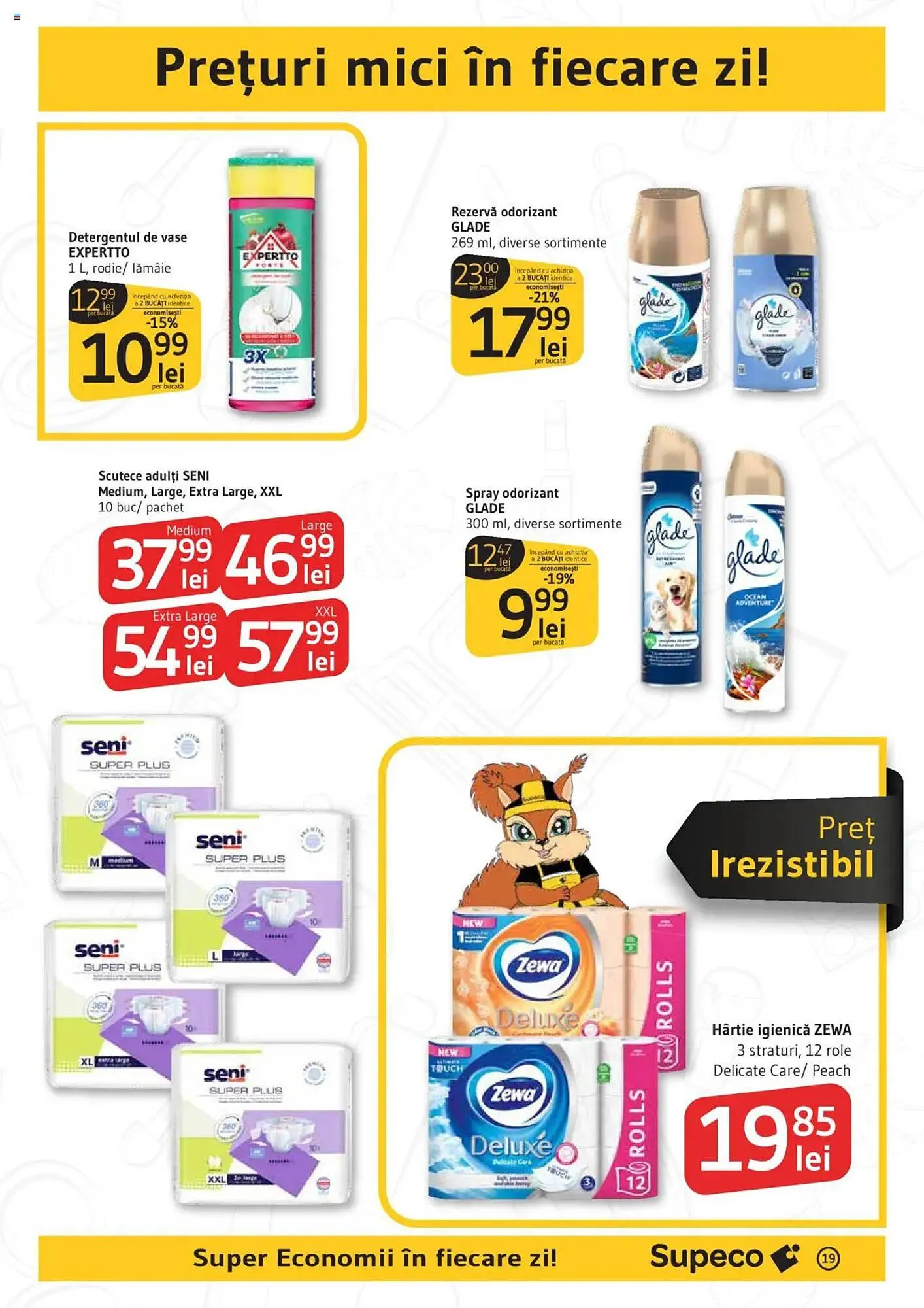 Catalog Catalog Supeco de la 15 octombrie până la 29 octombrie 2025 - Revista Pagina 19